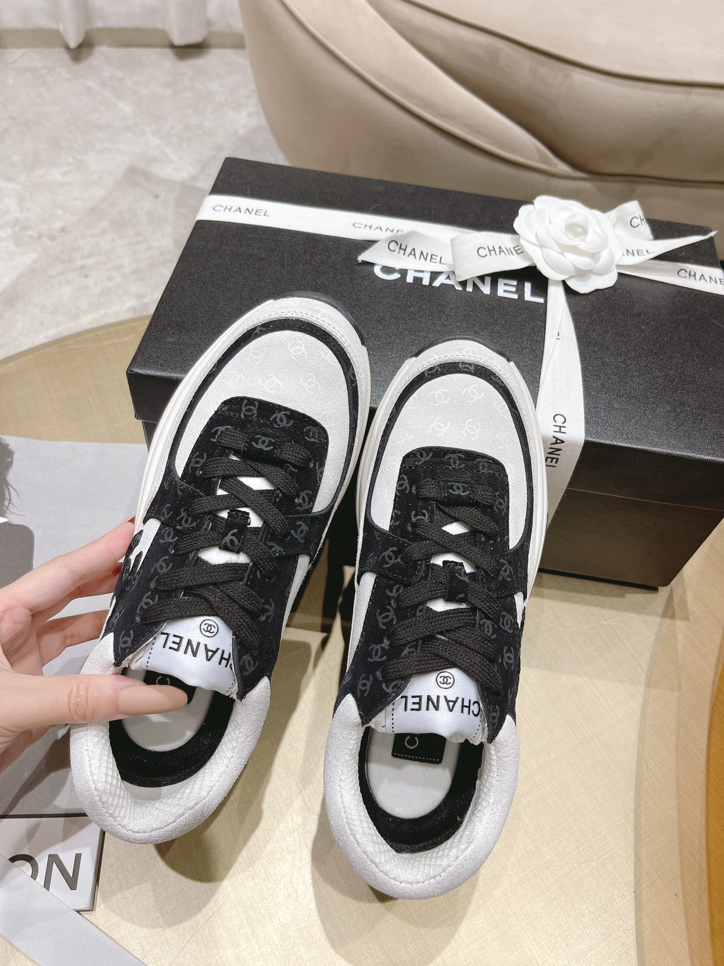 Women C*hanel Sneakers Maikesneakers