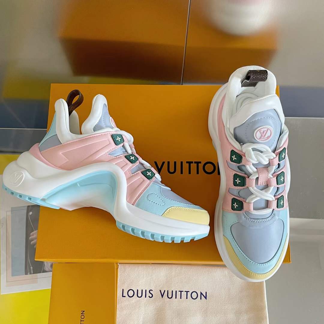 Women L*ouis V*uitton Top Sneaker Maikesneakers