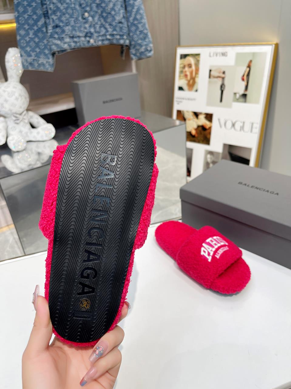 Women B*alenciaga Top Sandals