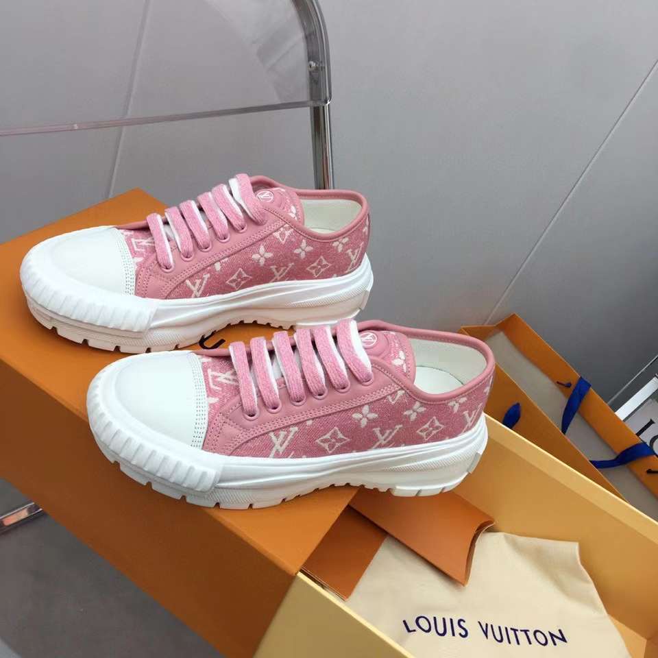 Women L*ouis V*uitton Top Sneaker Maikesneakers