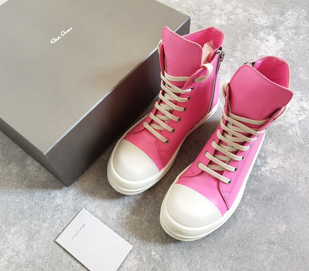 Men Women R*ick O*wens Top Sneaker