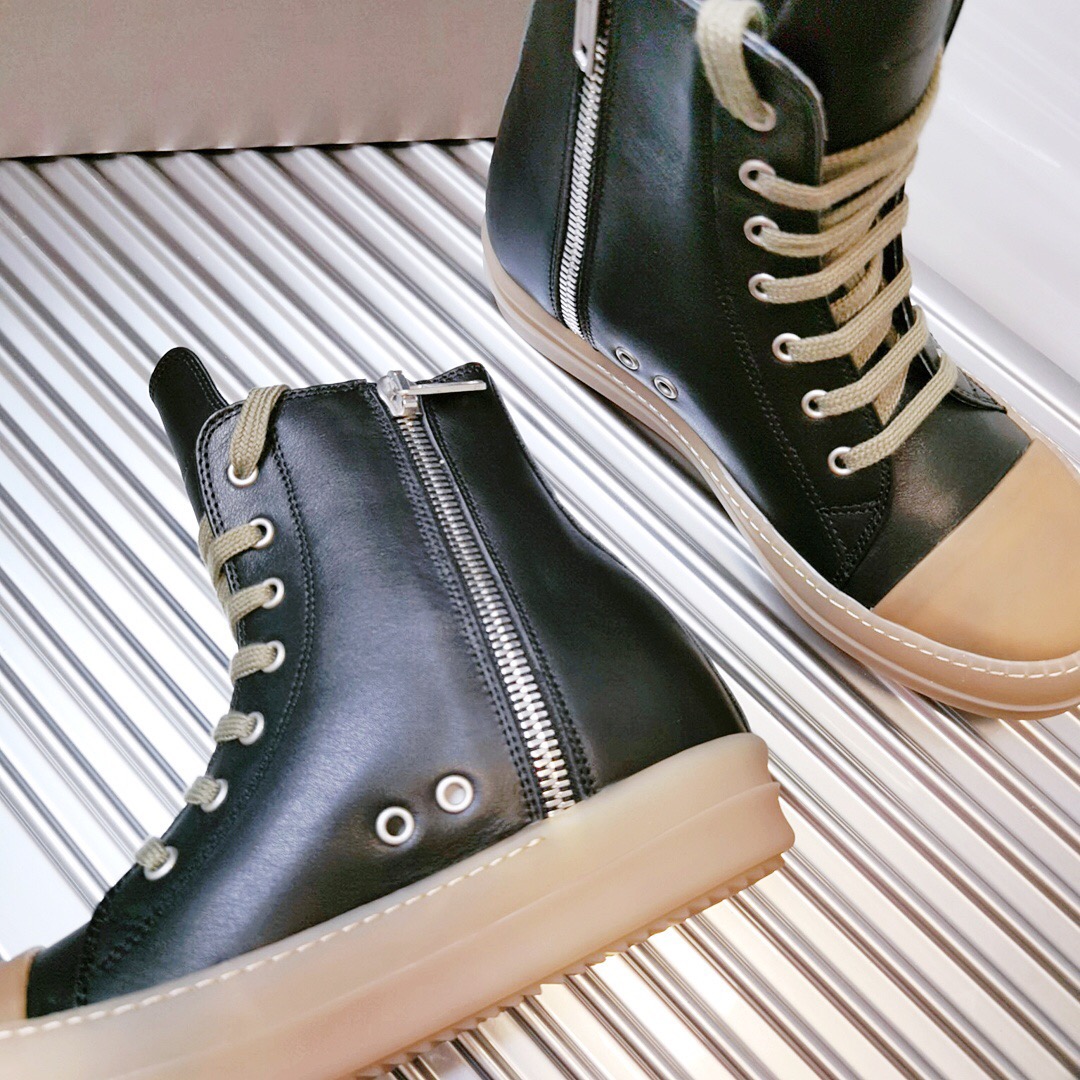 Men Women R*ick O*wens Top Sneaker