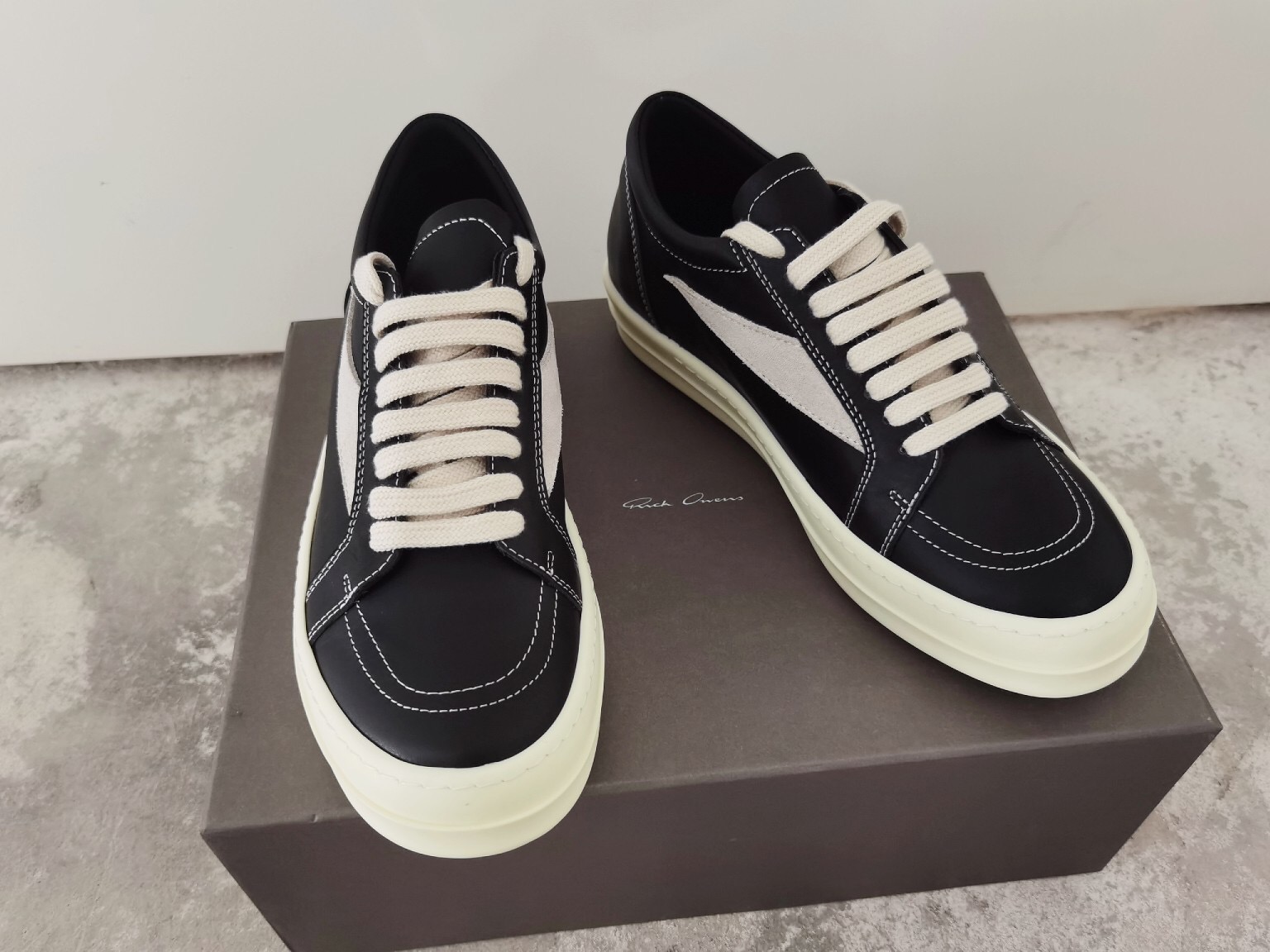 Men Women R*ick O*wens Top Sneaker