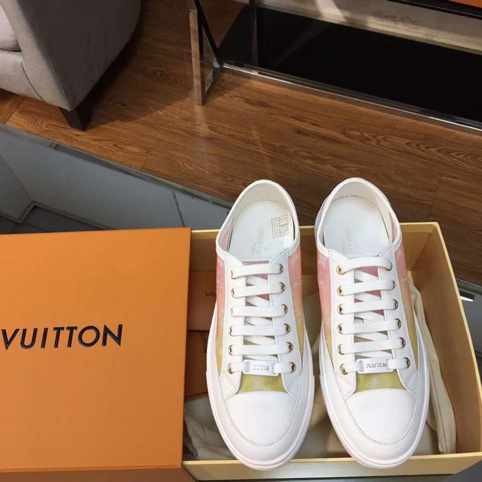 Women L*ouis V*uitton Top Sneaker Maikesneakers