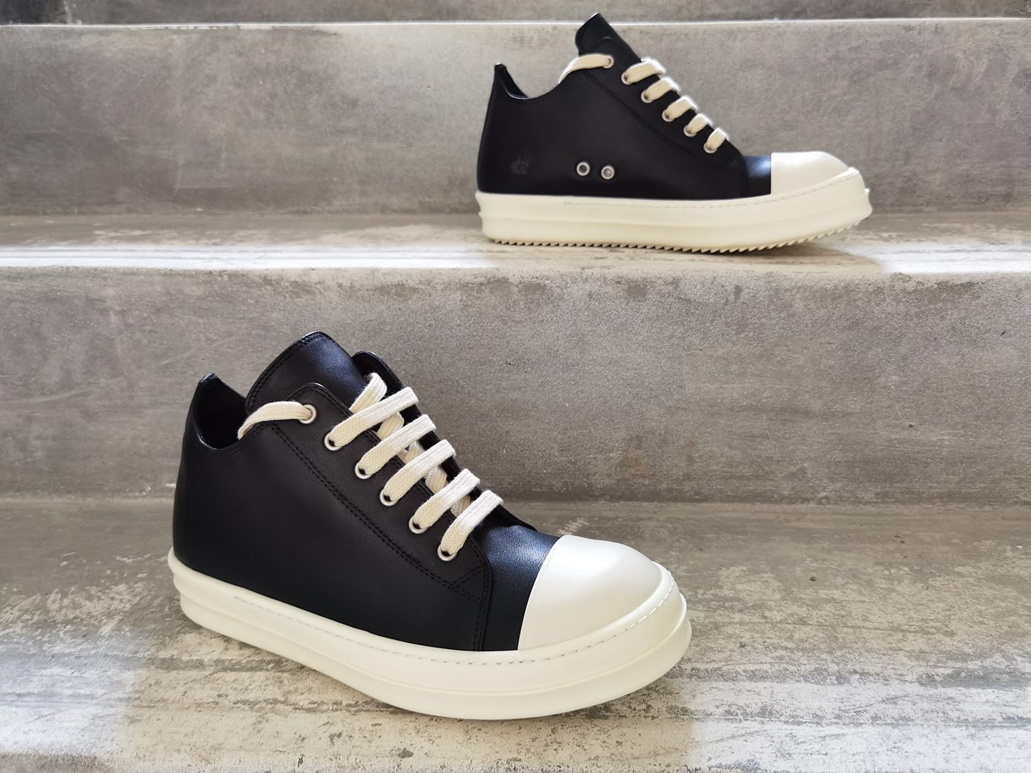 Men Women R*ick O*wens Top Sneaker