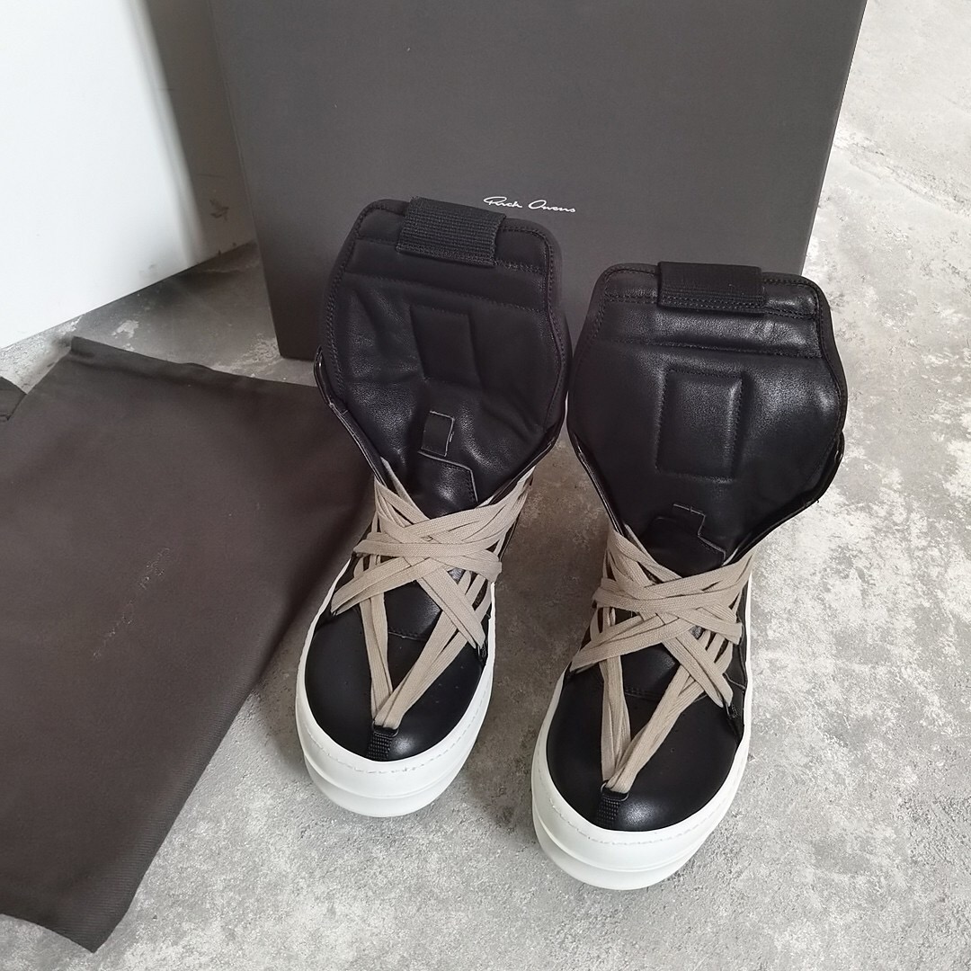 Men Women R*ick O*wens Top Sneaker