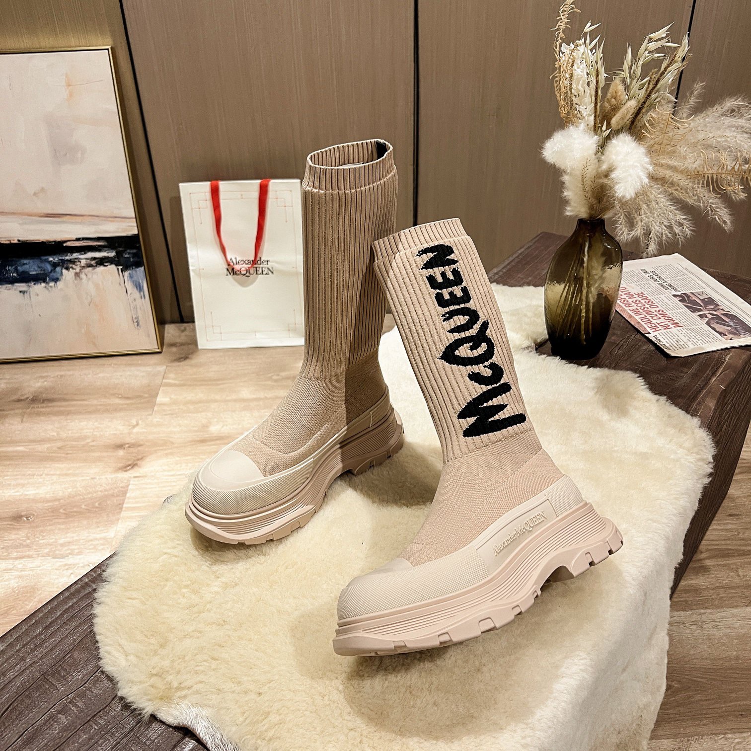 A*exander M*queen boots