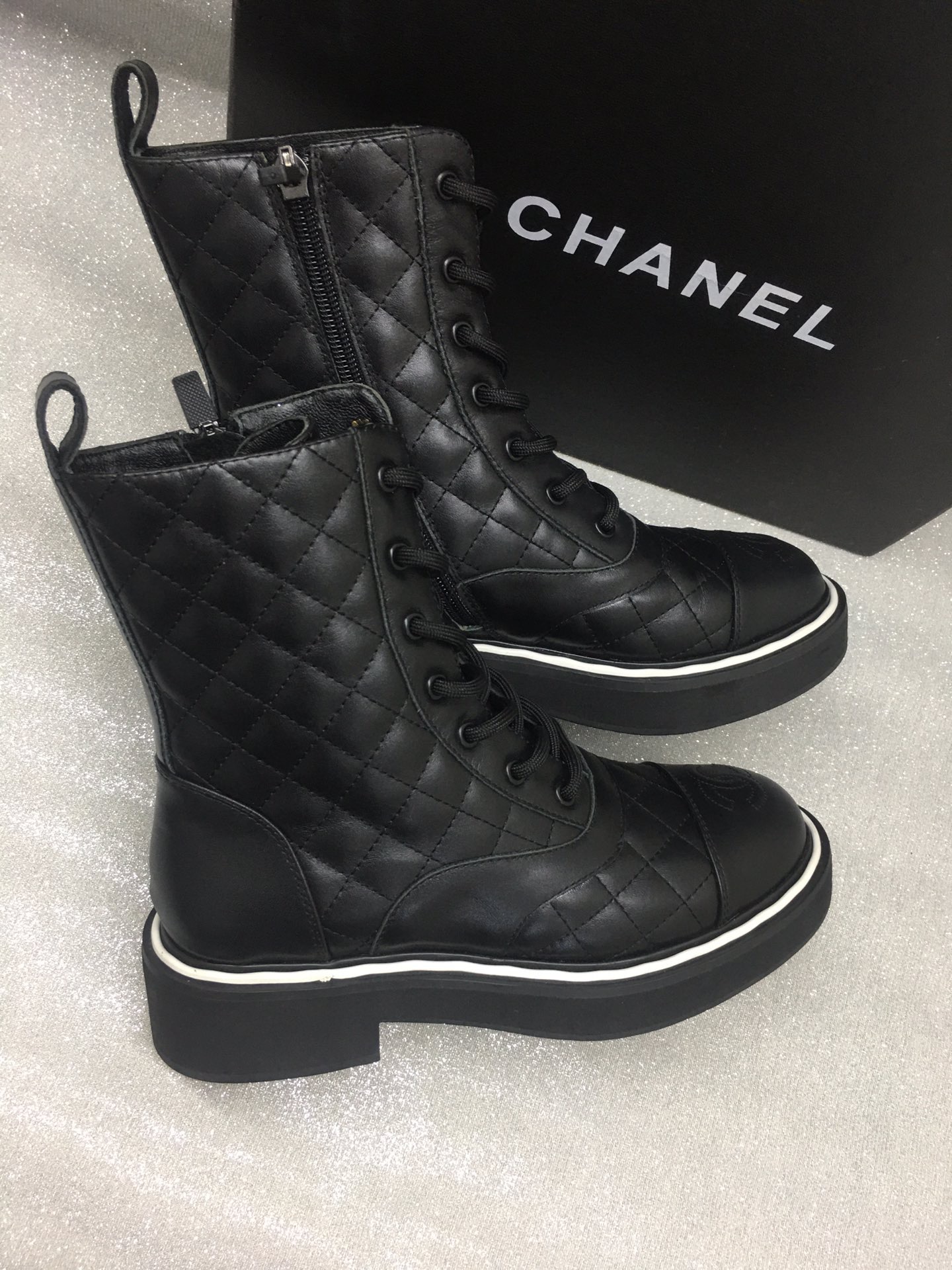 Women C*hanel Top Boots Maikesneakers