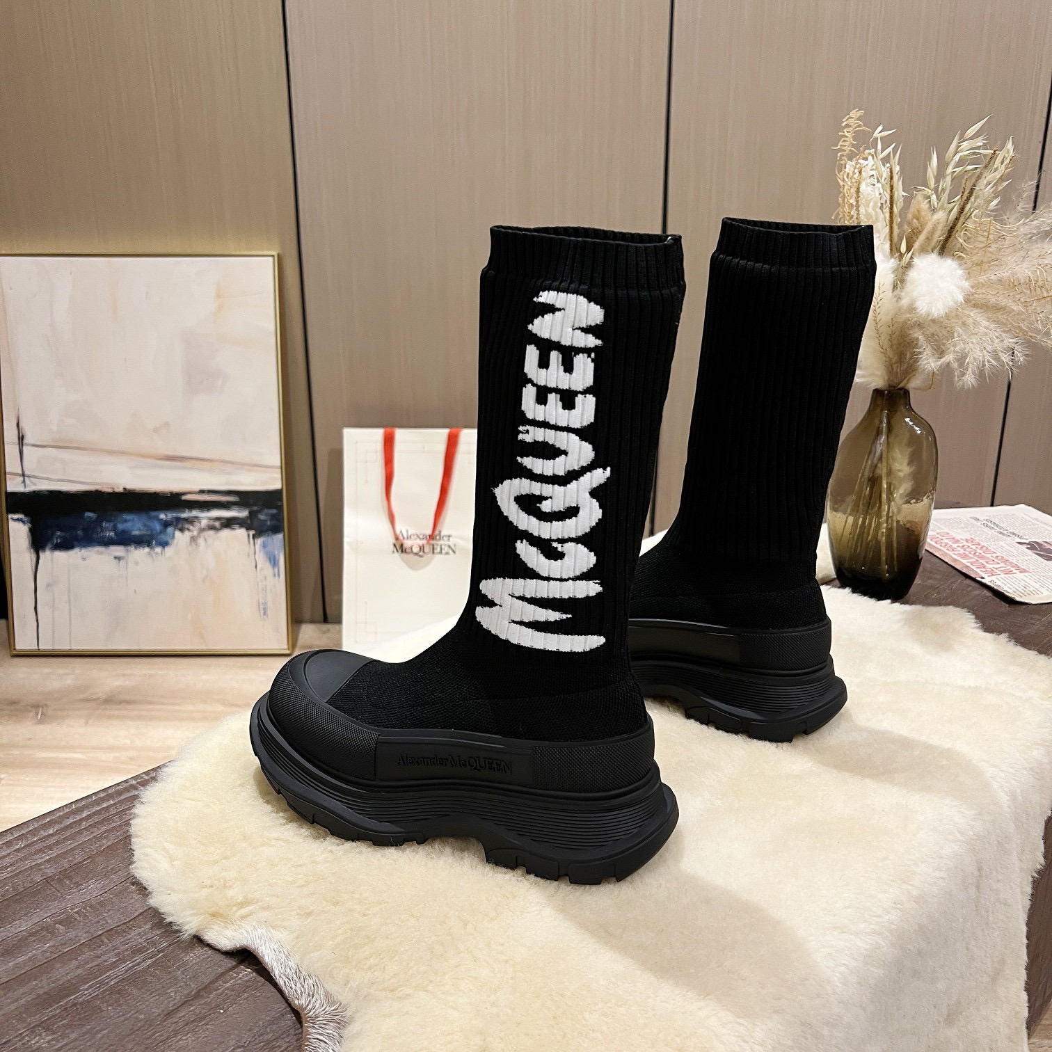 A*exander M*queen boots