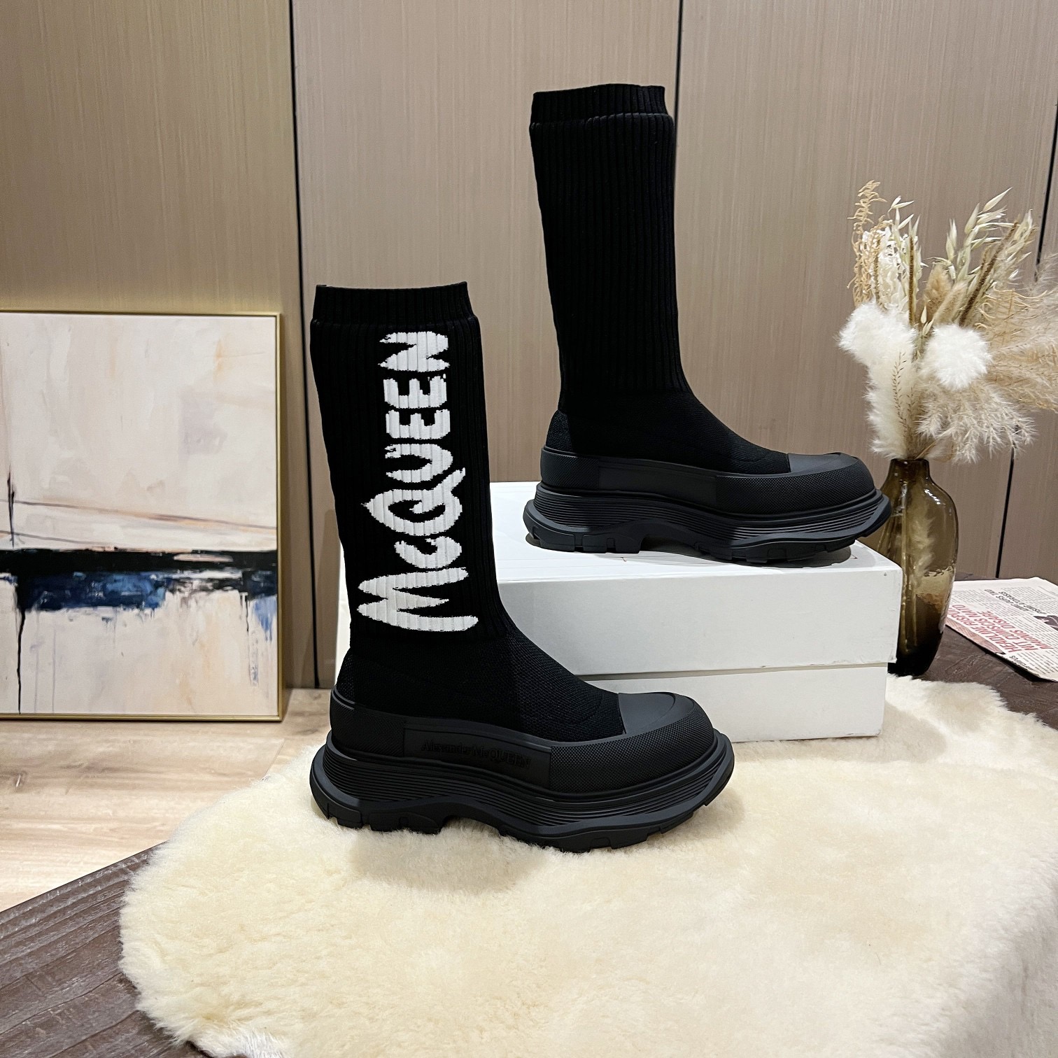 A*exander M*queen boots