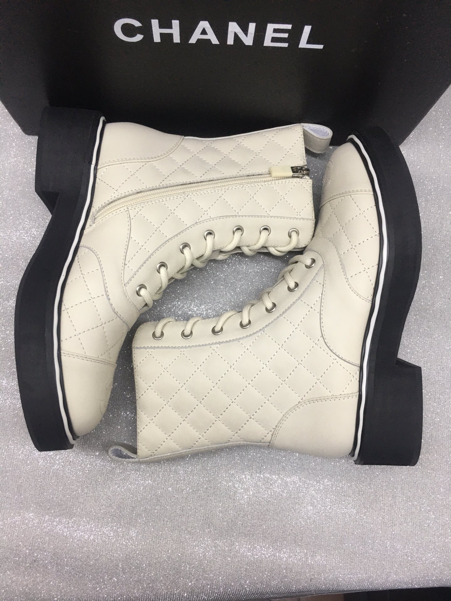 Women C*hanel Top Boots Maikesneakers