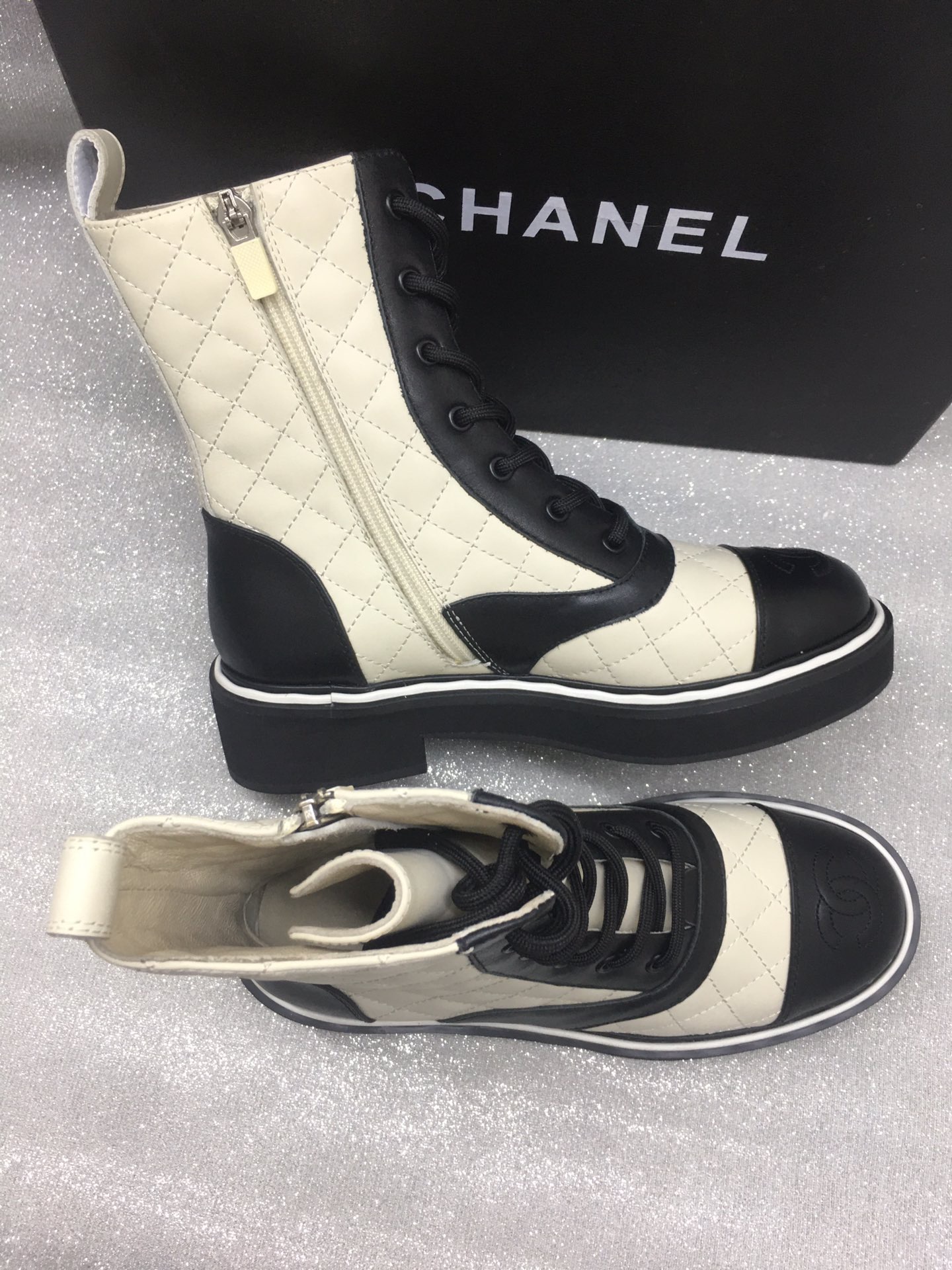 Women C*hanel Top Boots Maikesneakers