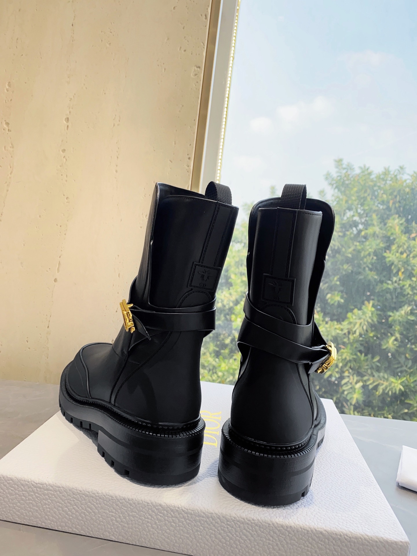 Women D*ior Top Boots Maikesneakers