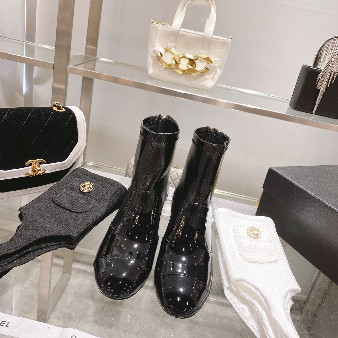 Women C*hanel Top Boots Maikesneakers