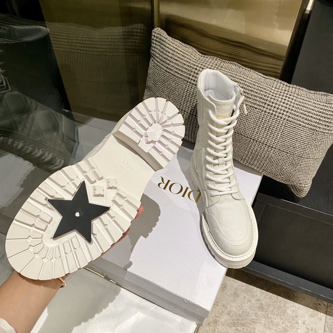 Women D*ior Top Boots Maikesneakers