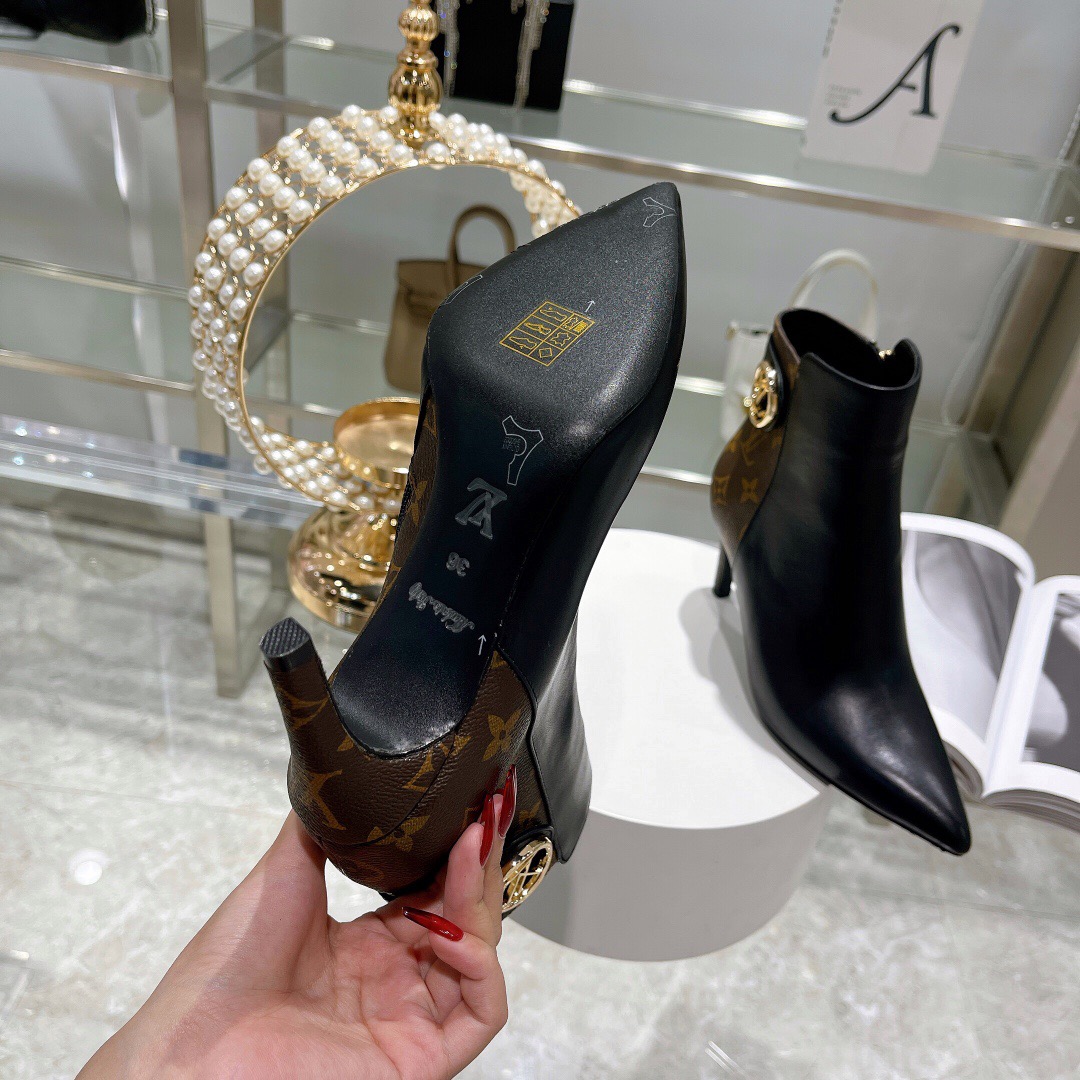 Women L*ouis V*uitton Top Boots Maikesneakers