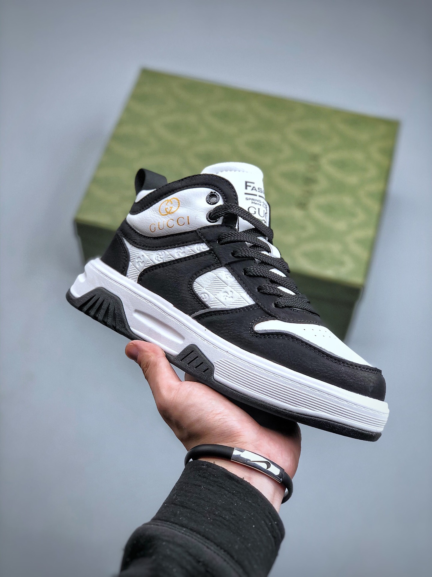 Men G*ucci Top Sneaker