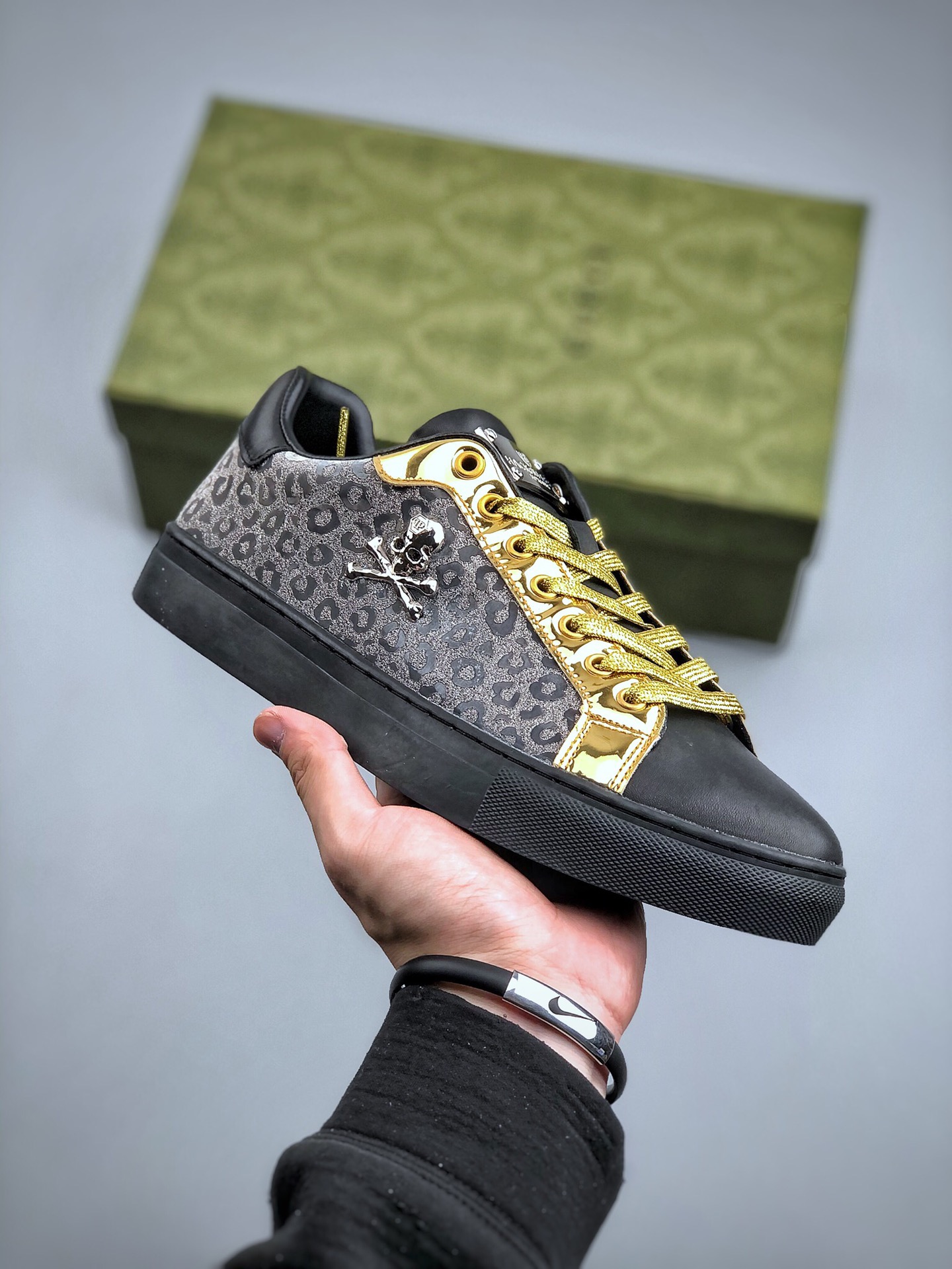 Men G*ucci Top Sneaker