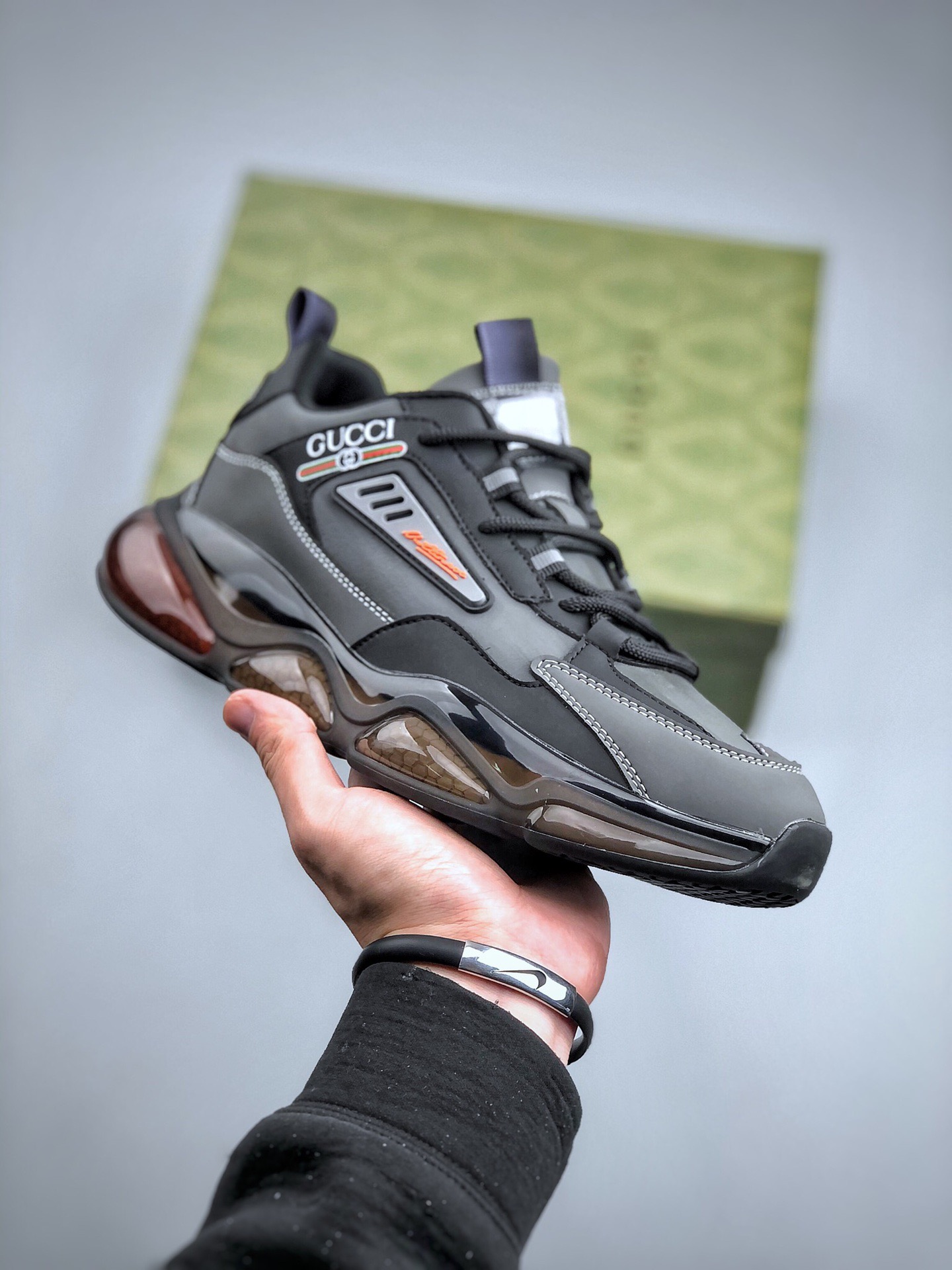 Men G*ucci Top Sneaker