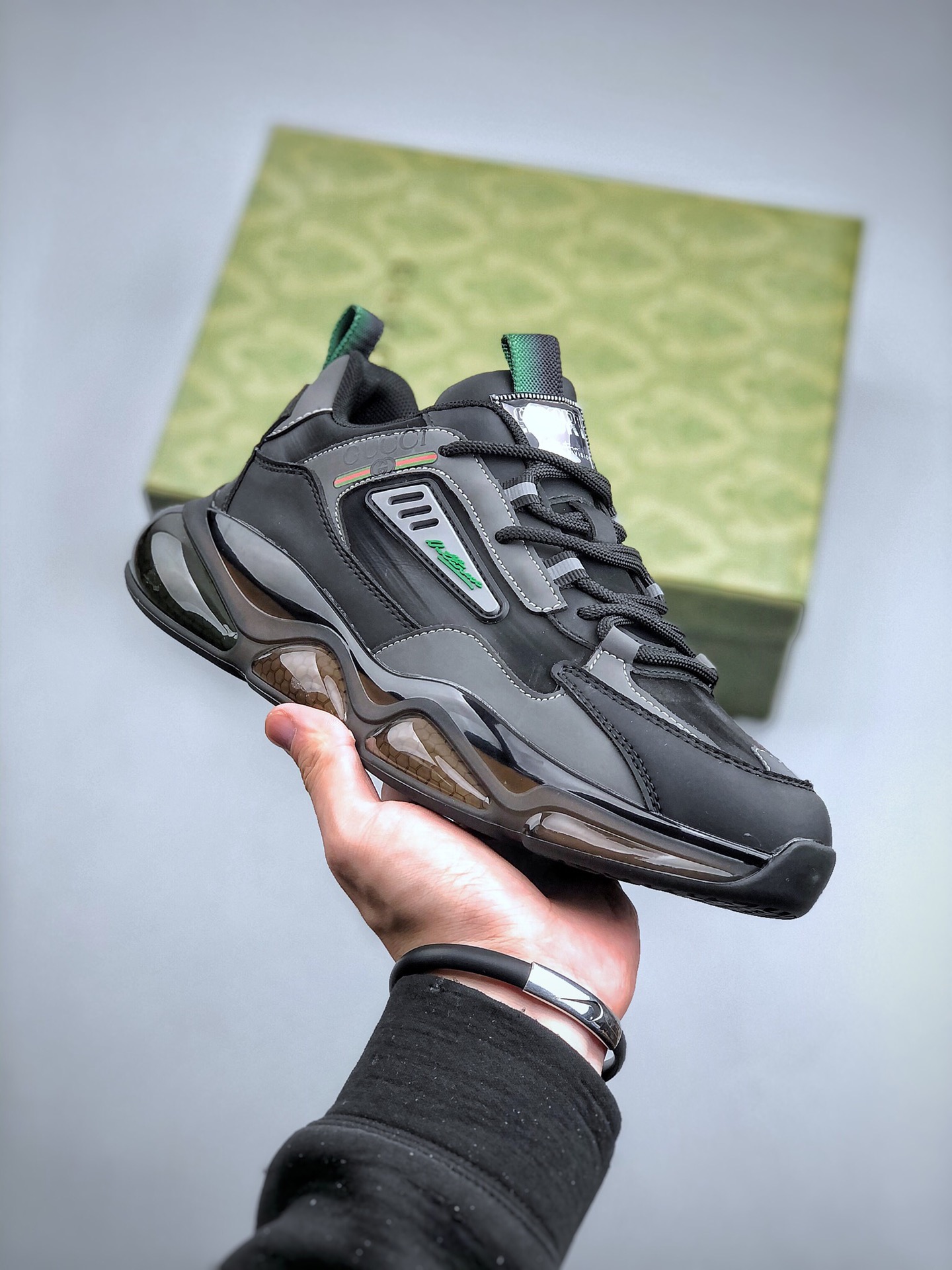 Men G*ucci Top Sneaker