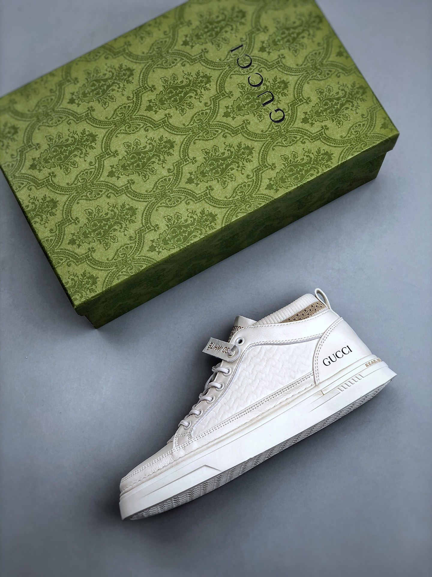 Men G*ucci Top Sneaker