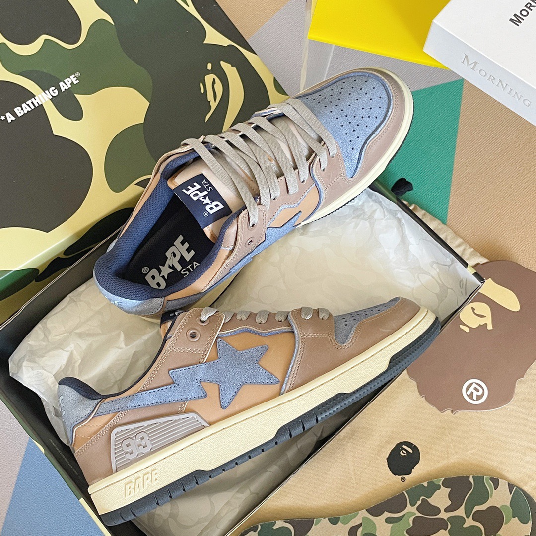 Men Women B*ape sta low Top Sneaker