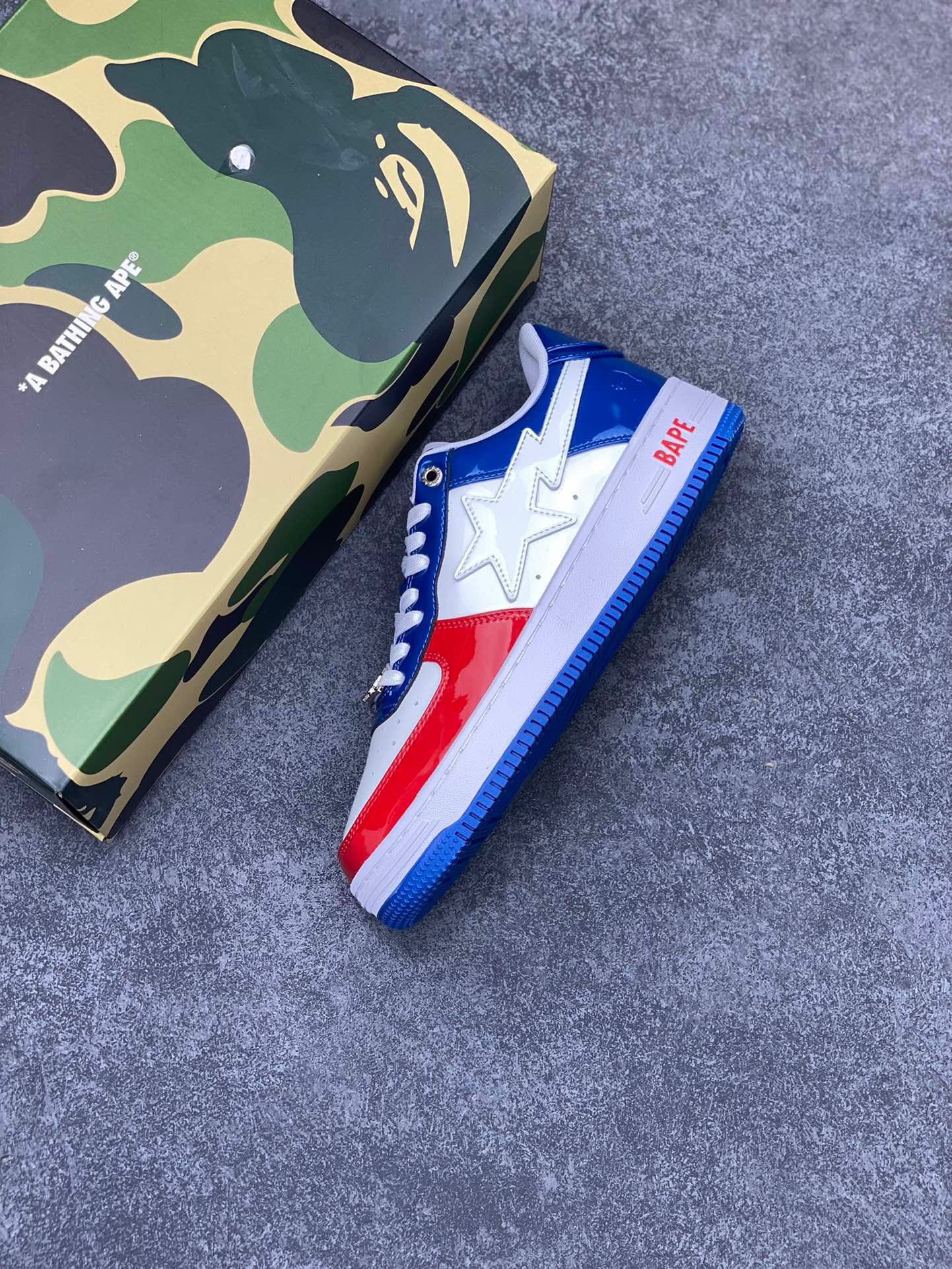 Men Women B*ape sta to low Top Sneaker