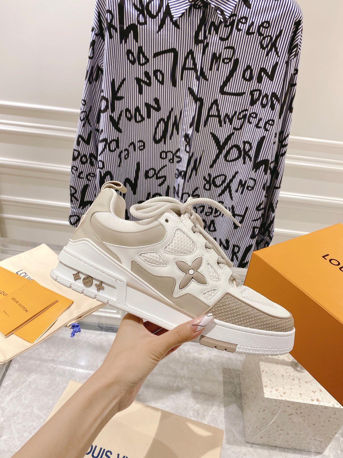 Men Women L*ouis V*uitton Top Sneaker Maikesneakers