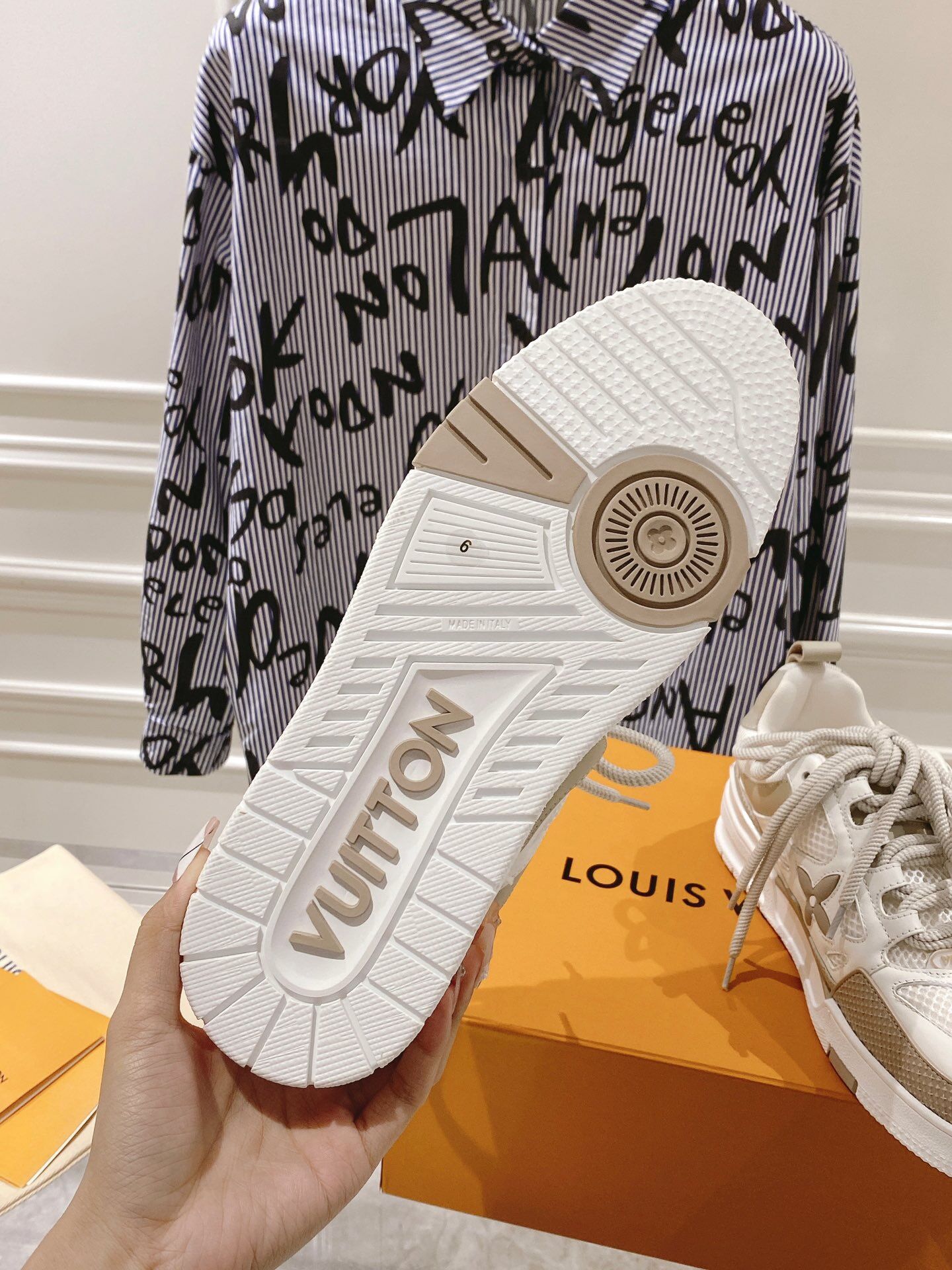 Men Women L*ouis V*uitton Top Sneaker Maikesneakers