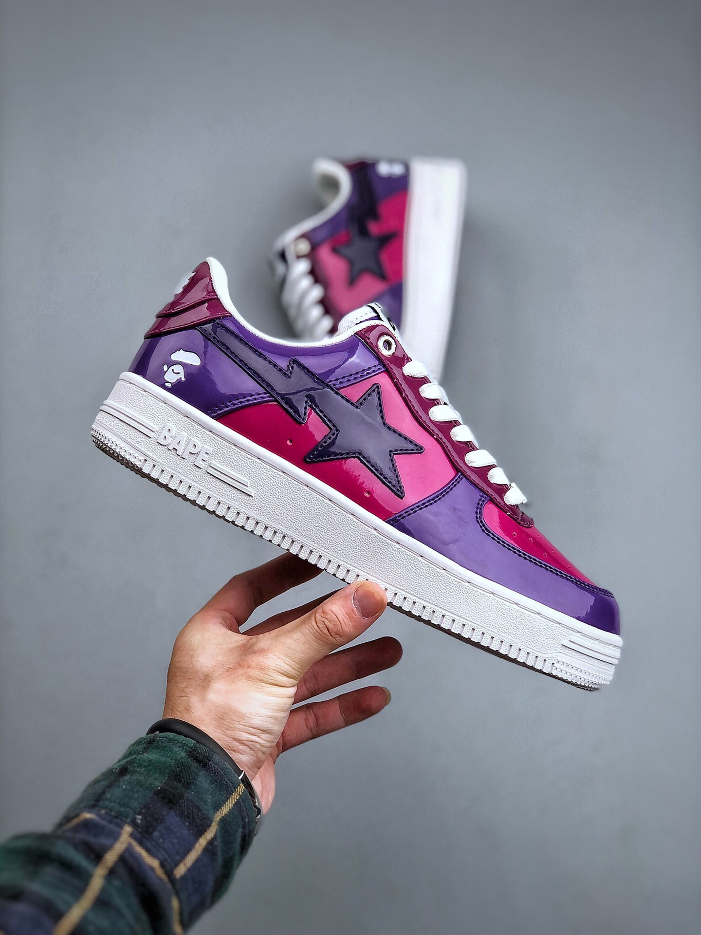 Men Women B*ape sta low Top Sneaker