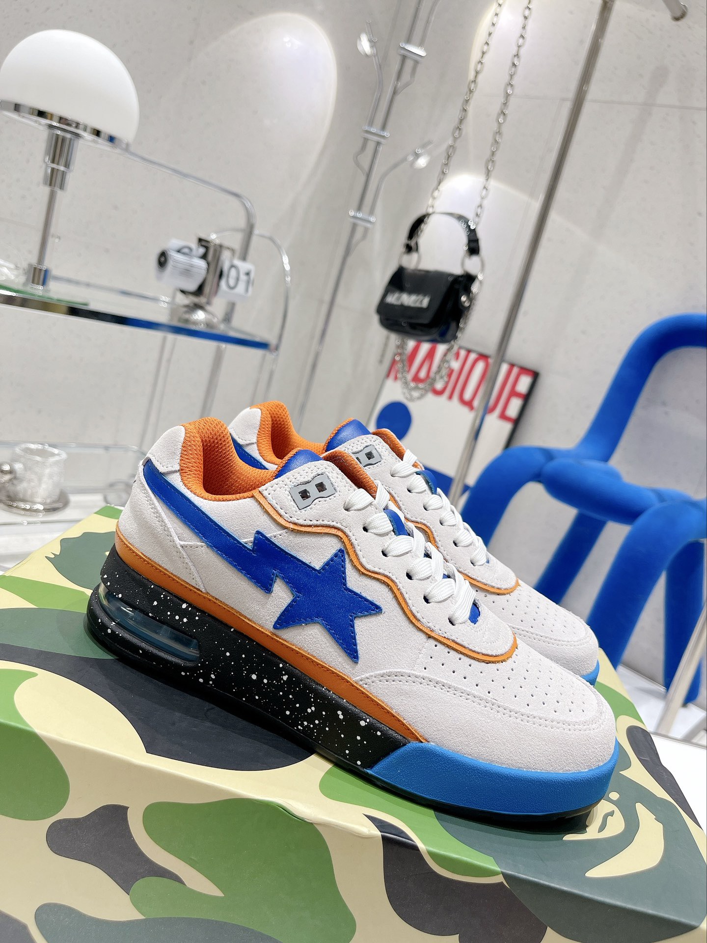 Men Women B*ape sta to low Top Sneaker