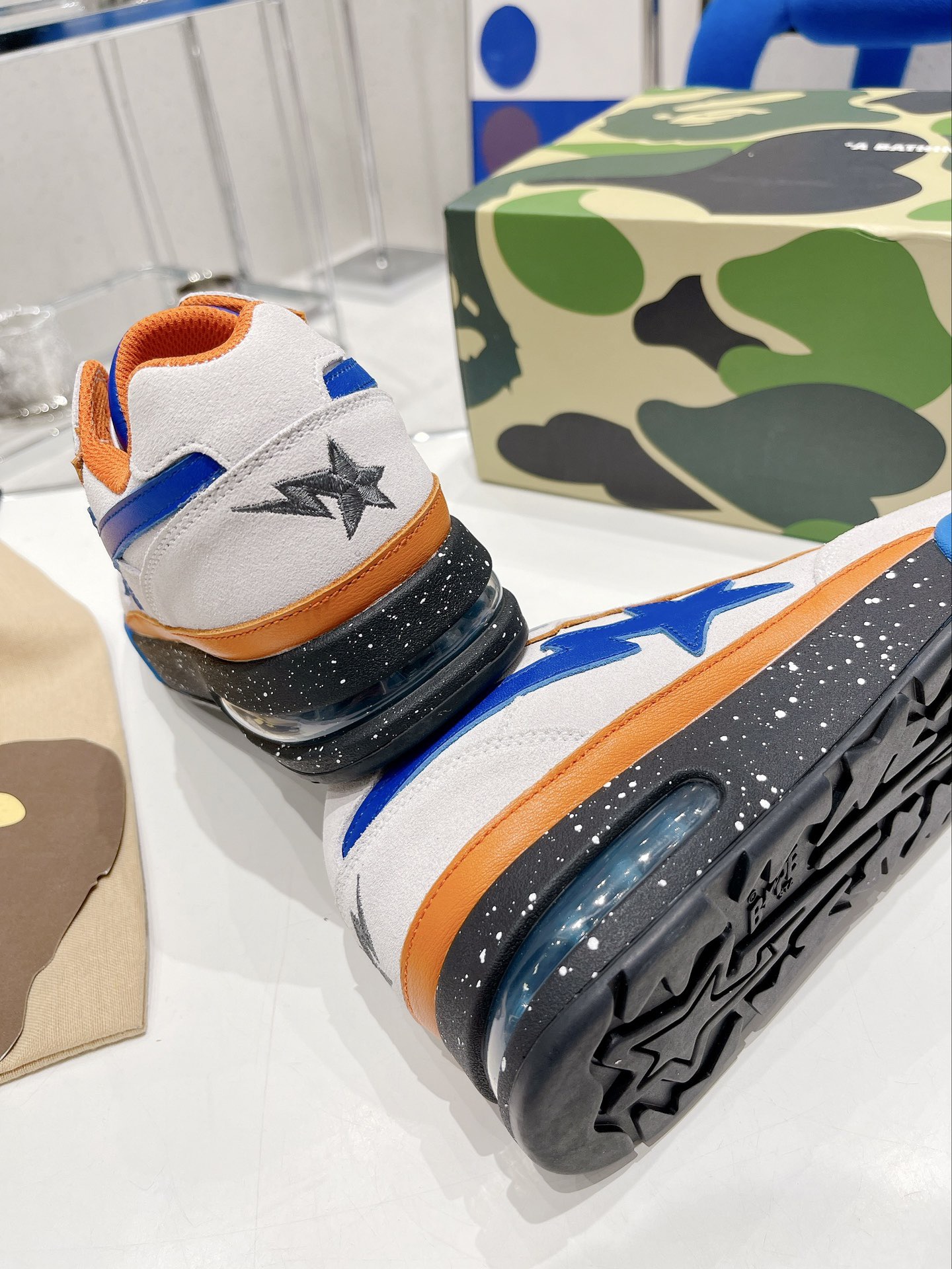 Men Women B*ape sta to low Top Sneaker