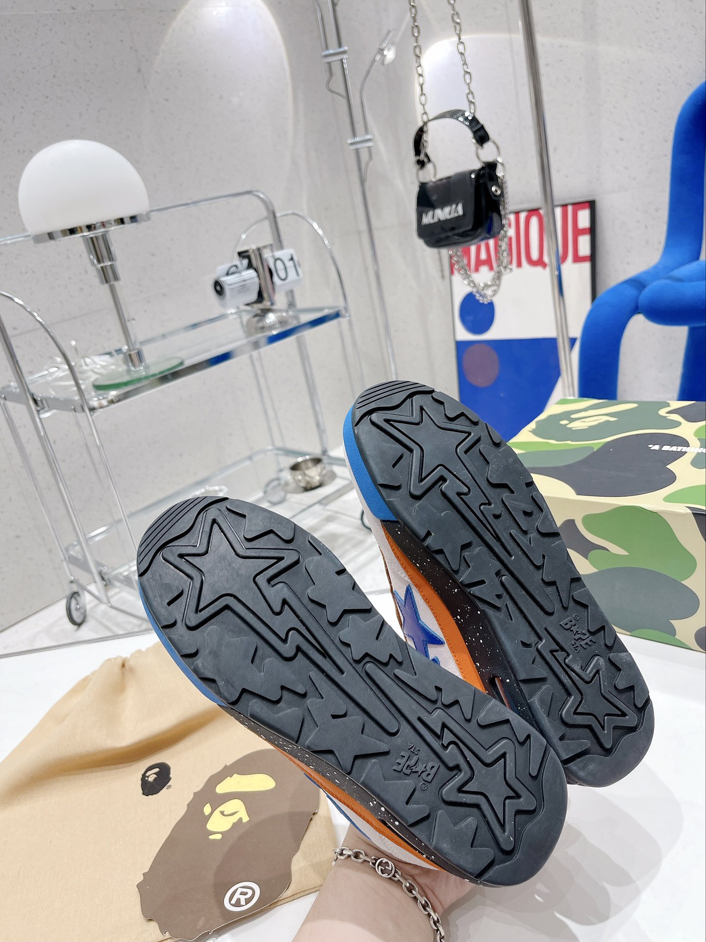 Men Women B*ape sta to low Top Sneaker