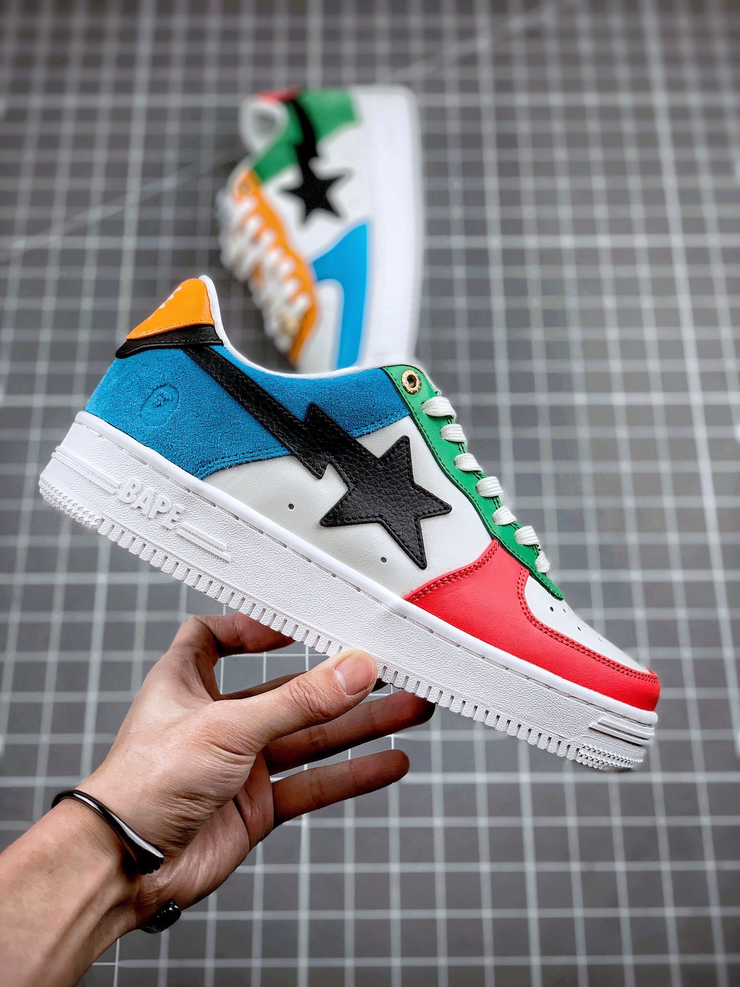 Men Women B*ape sta low Top Sneaker