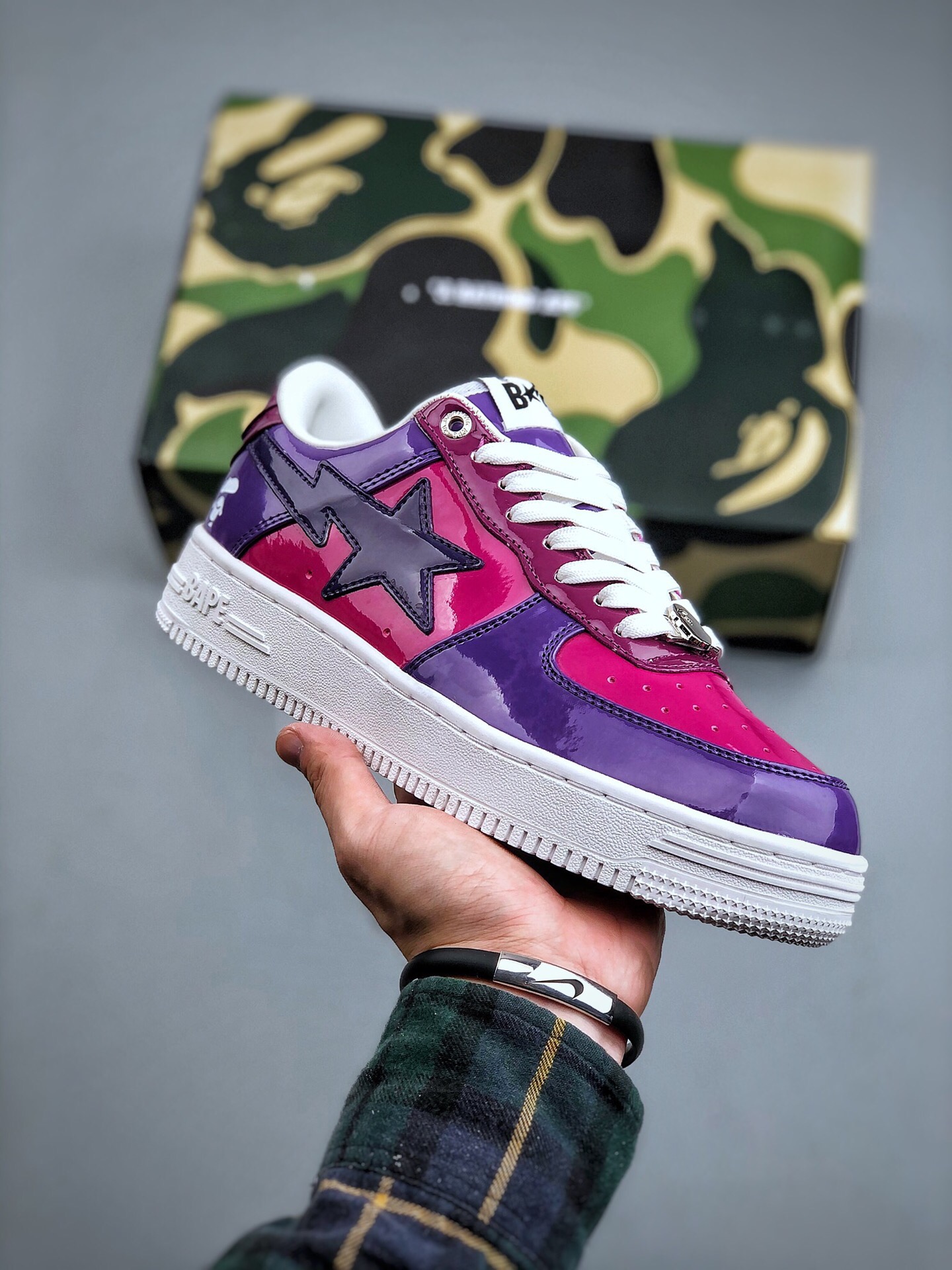 Men Women B*ape sta low Top Sneaker