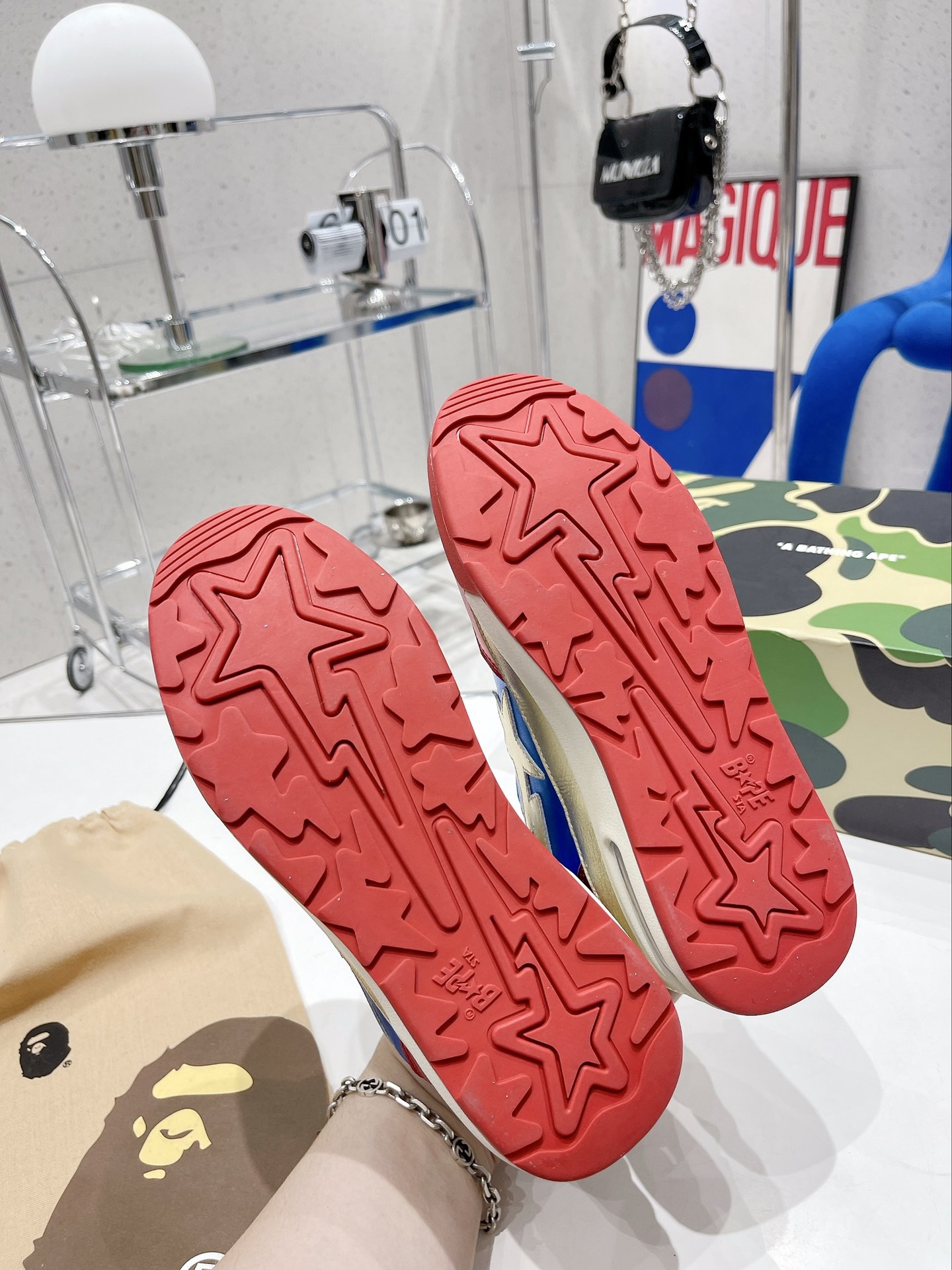 Men Women B*ape Top Sneaker