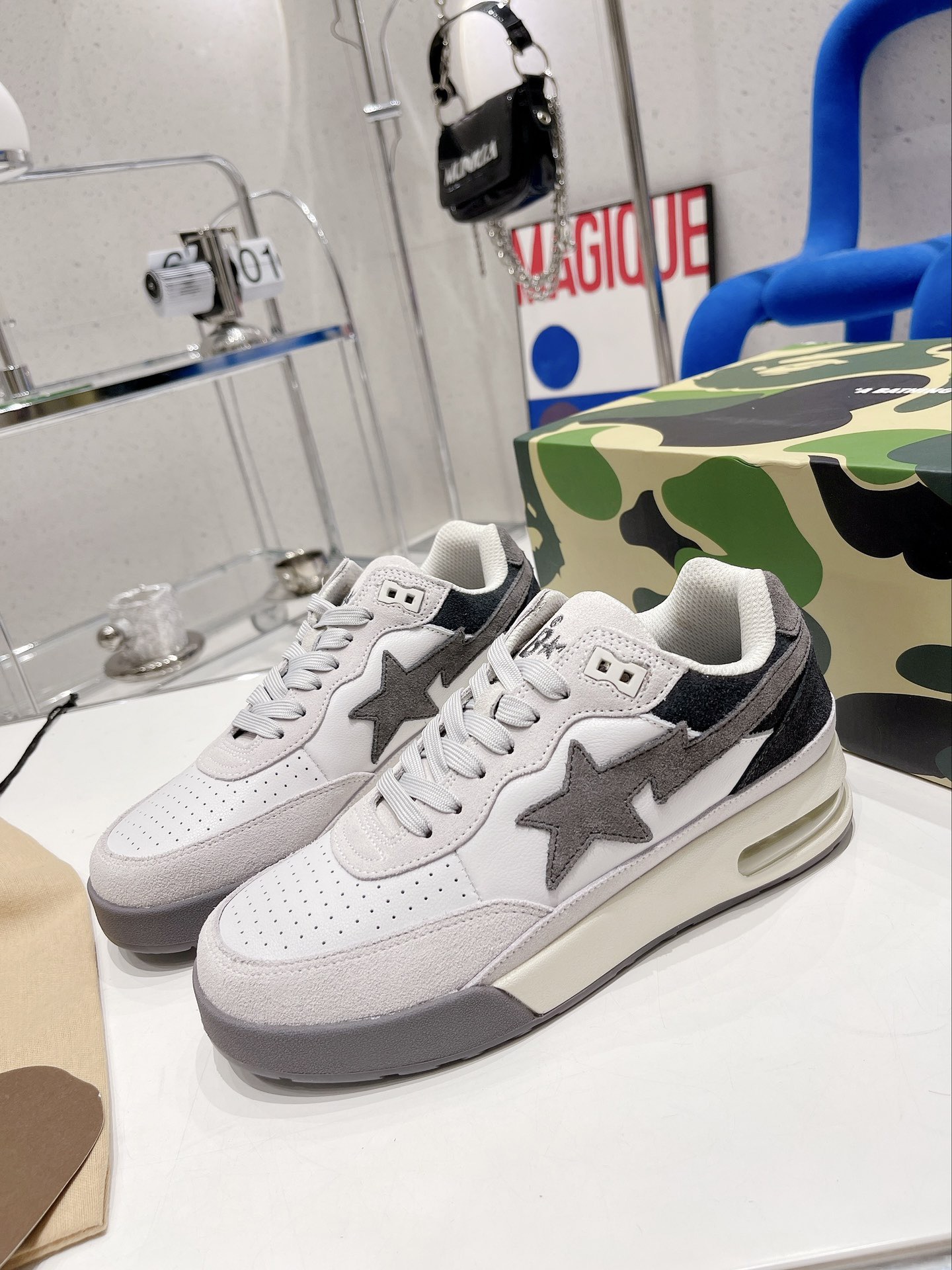 Men Women B*ape Top Sneaker