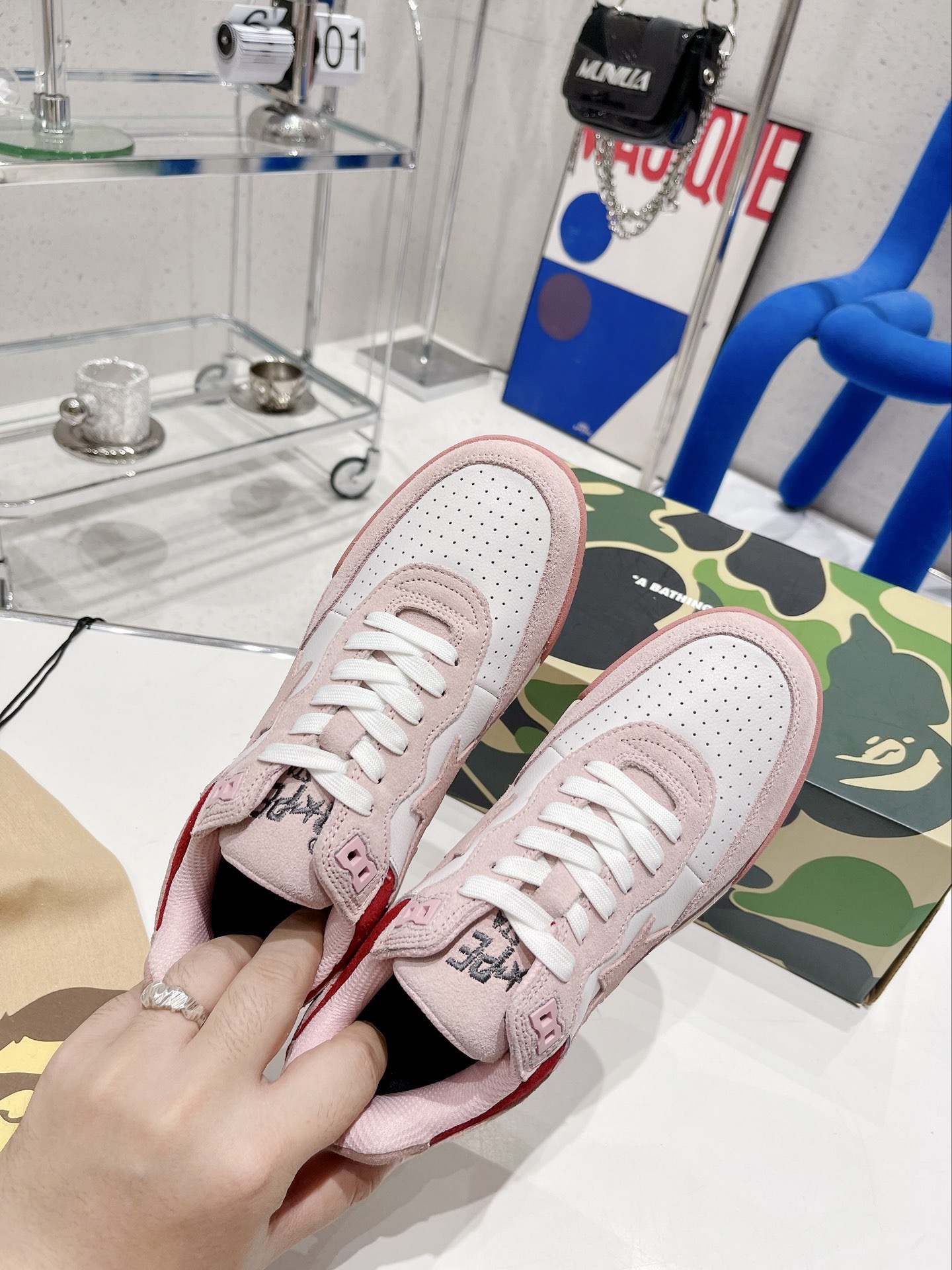 Men Women B*ape Top Sneaker