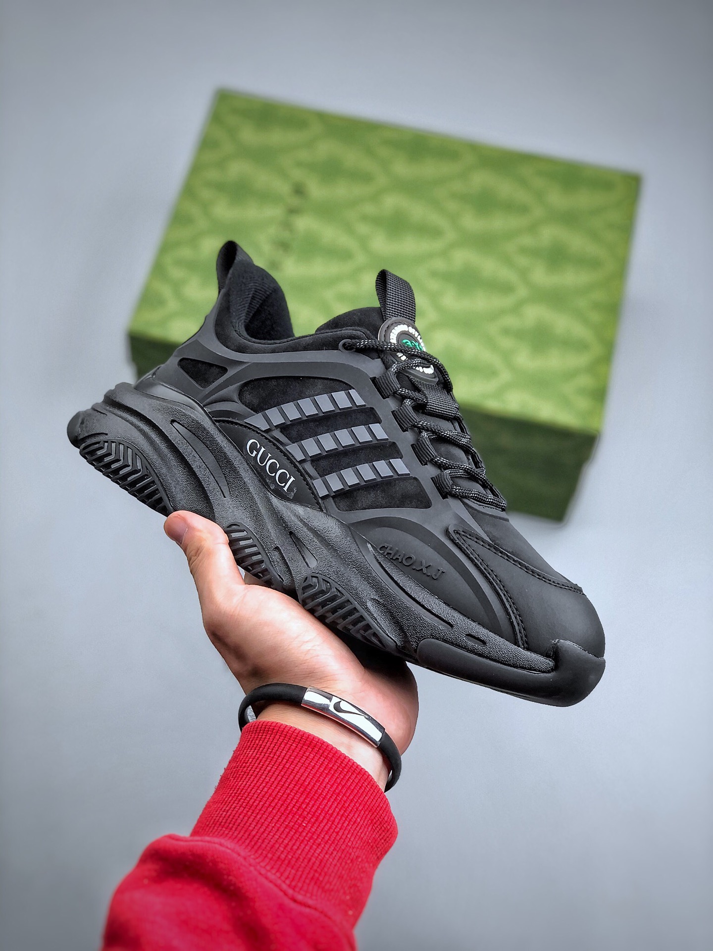 Men G*ucci Top Sneaker