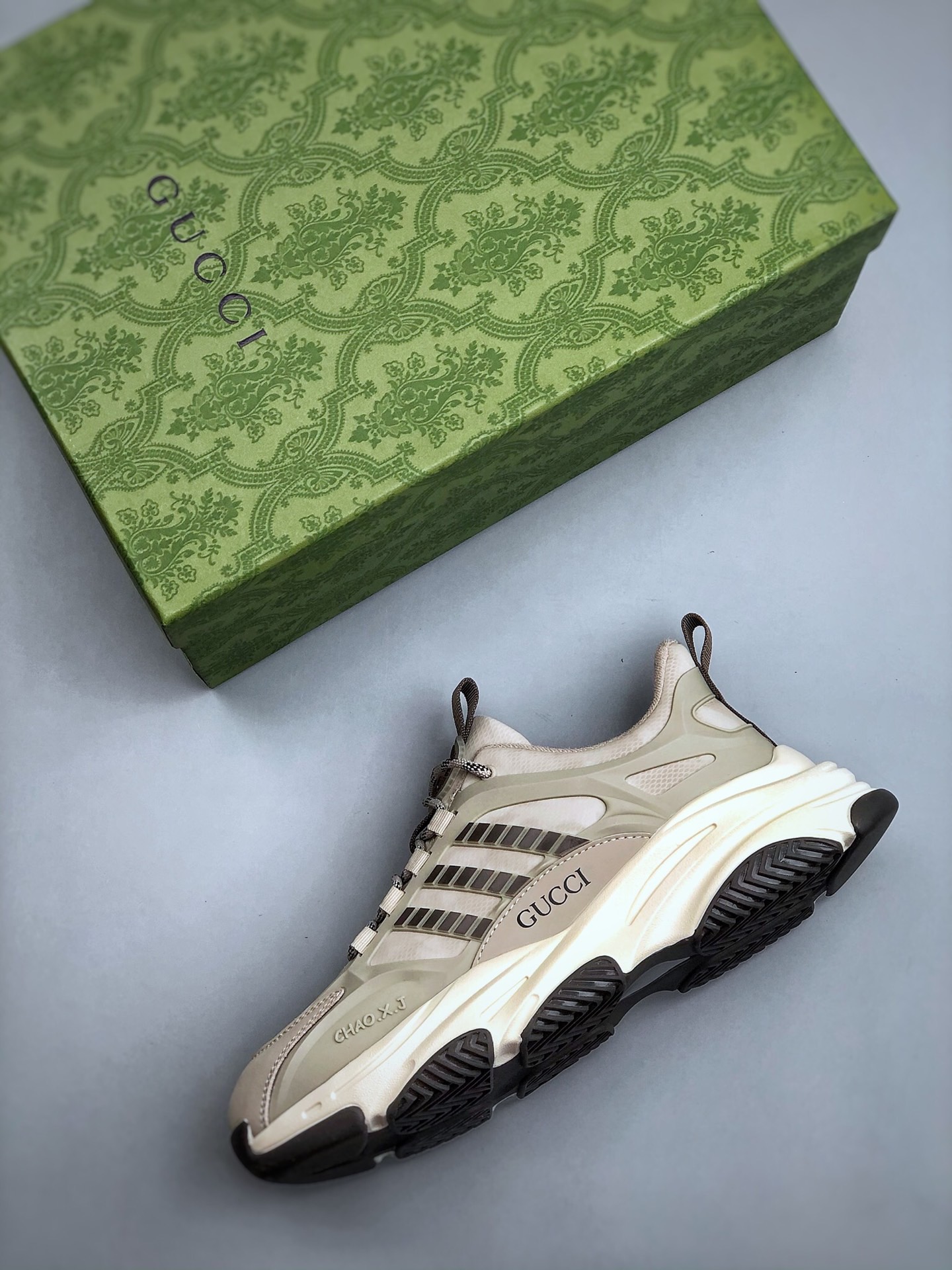 Men G*ucci Top Sneaker