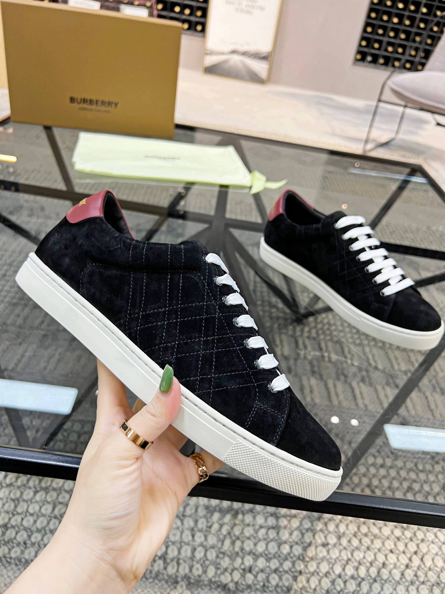 Men B*rberry Sneaker （）