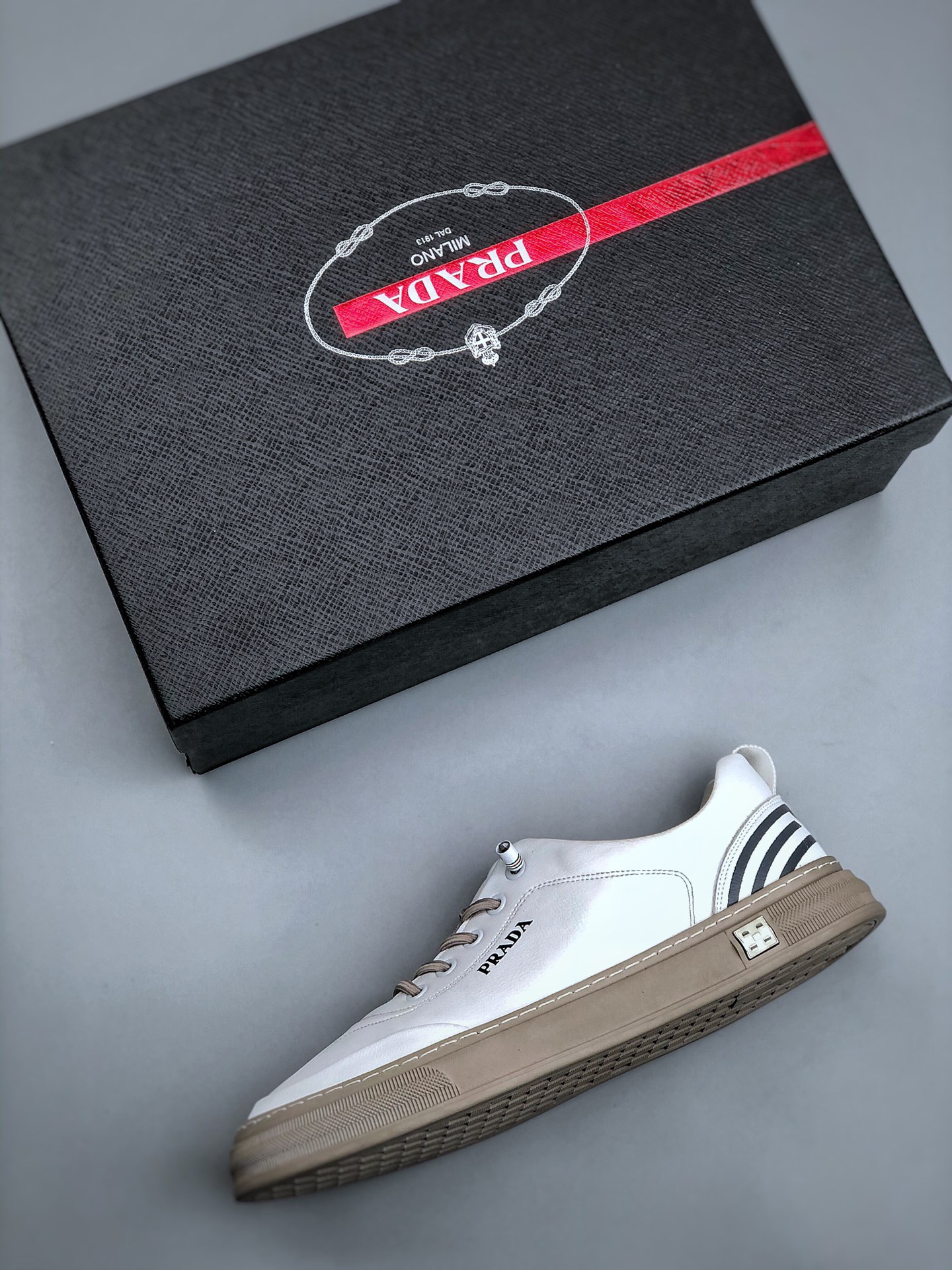 Men P*rada Top Sneaker （ ）