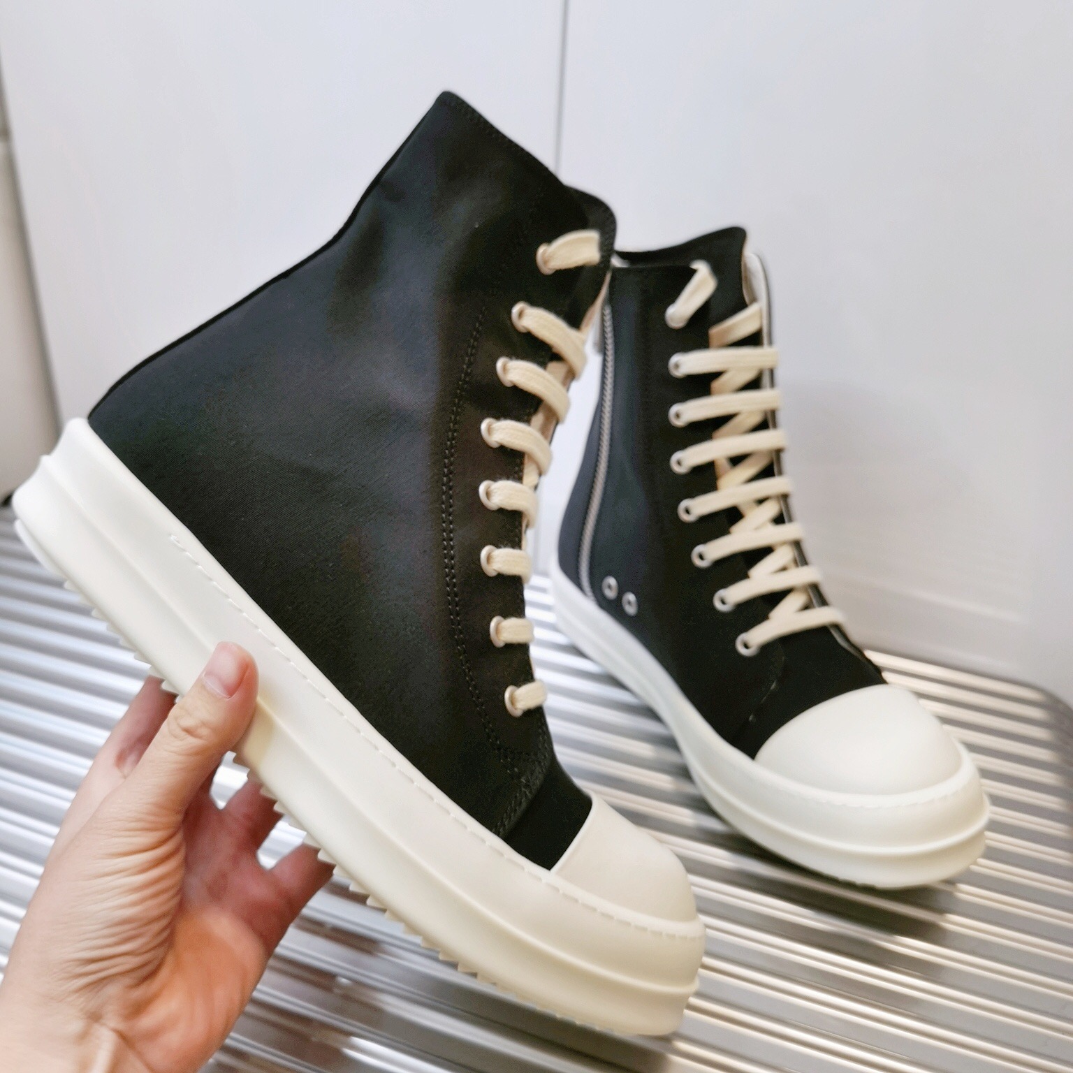 Men Women R*ick O*wens Top Sneaker