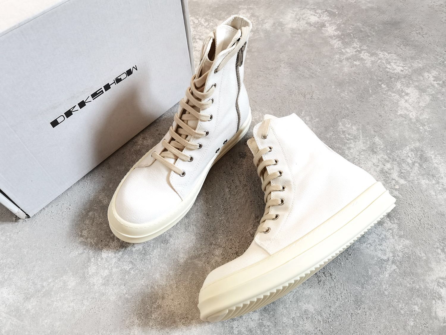 Men Women R*ick O*wens Top Sneaker