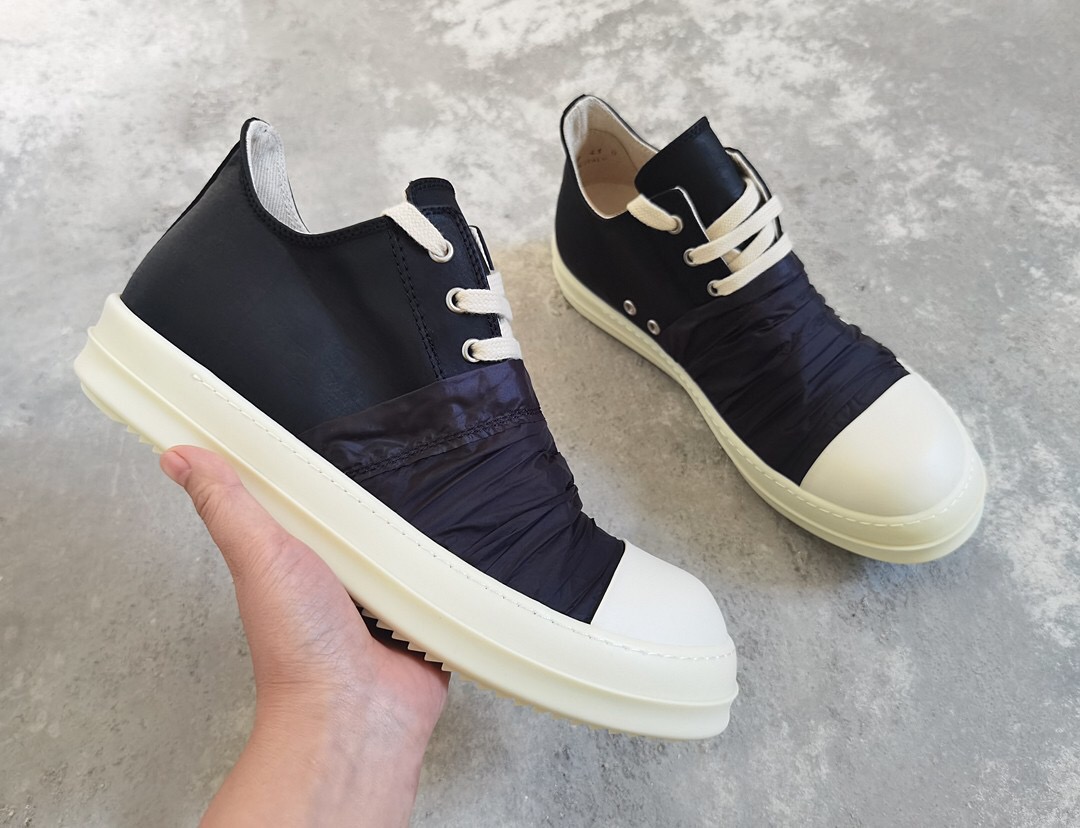 Men Women R*ick O*wens Top Sneaker