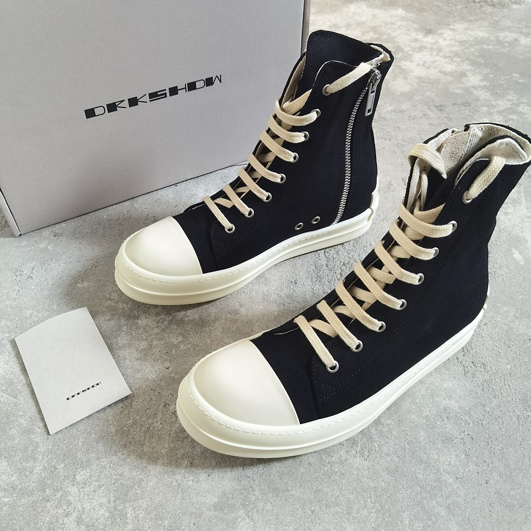 Men Women R*ick O*wens Top Sneaker