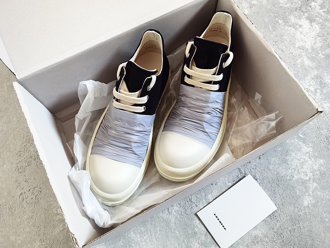 Men Women R*ick O*wens Top Sneaker