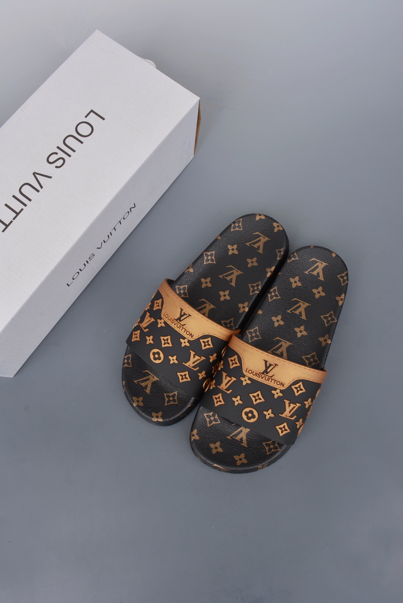 Men Women L*ouis V*uitton Top Slippers