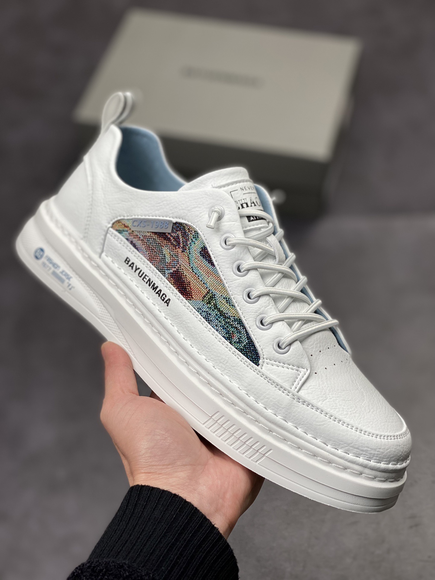 Men B*alenciaga Top Sneakers