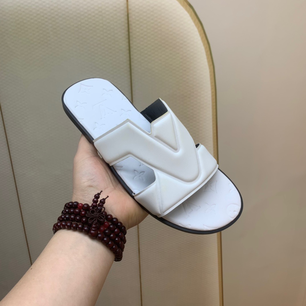 Men L*ouis V*uitton Top Slippers